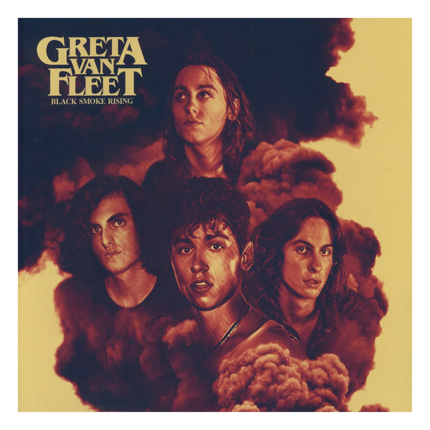 Greta Van Fleet Black Smoke Rising Vinyl Record