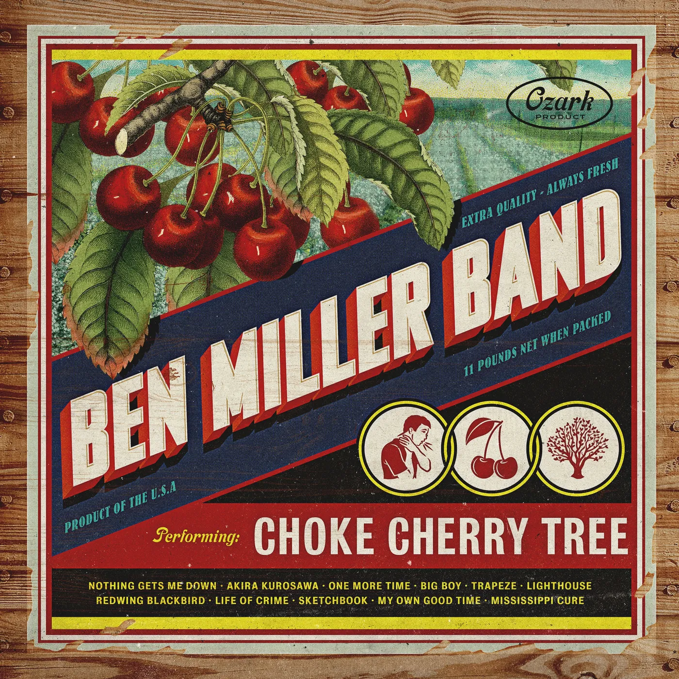 Ben Miller Band Choke Cherry Tree Vinyl Record