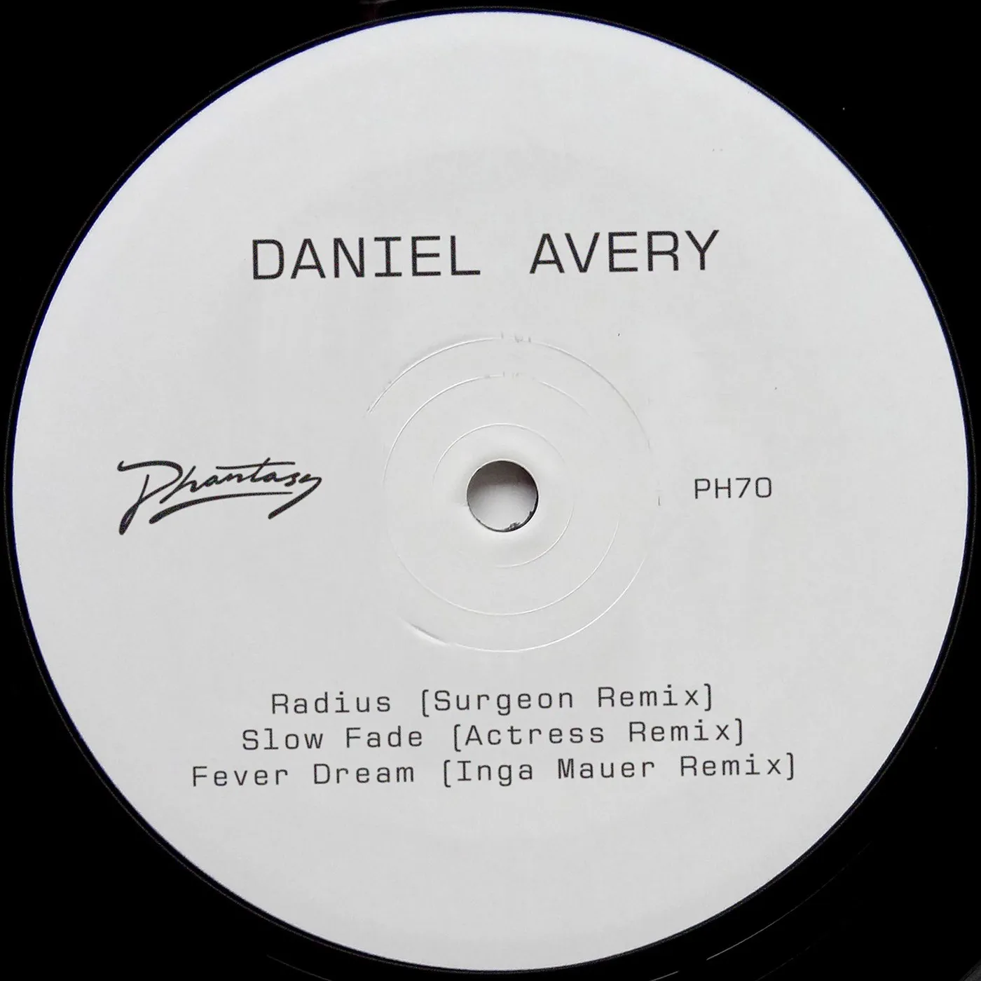 Daniel Avery SLOW FADE REMIX Vinyl Record