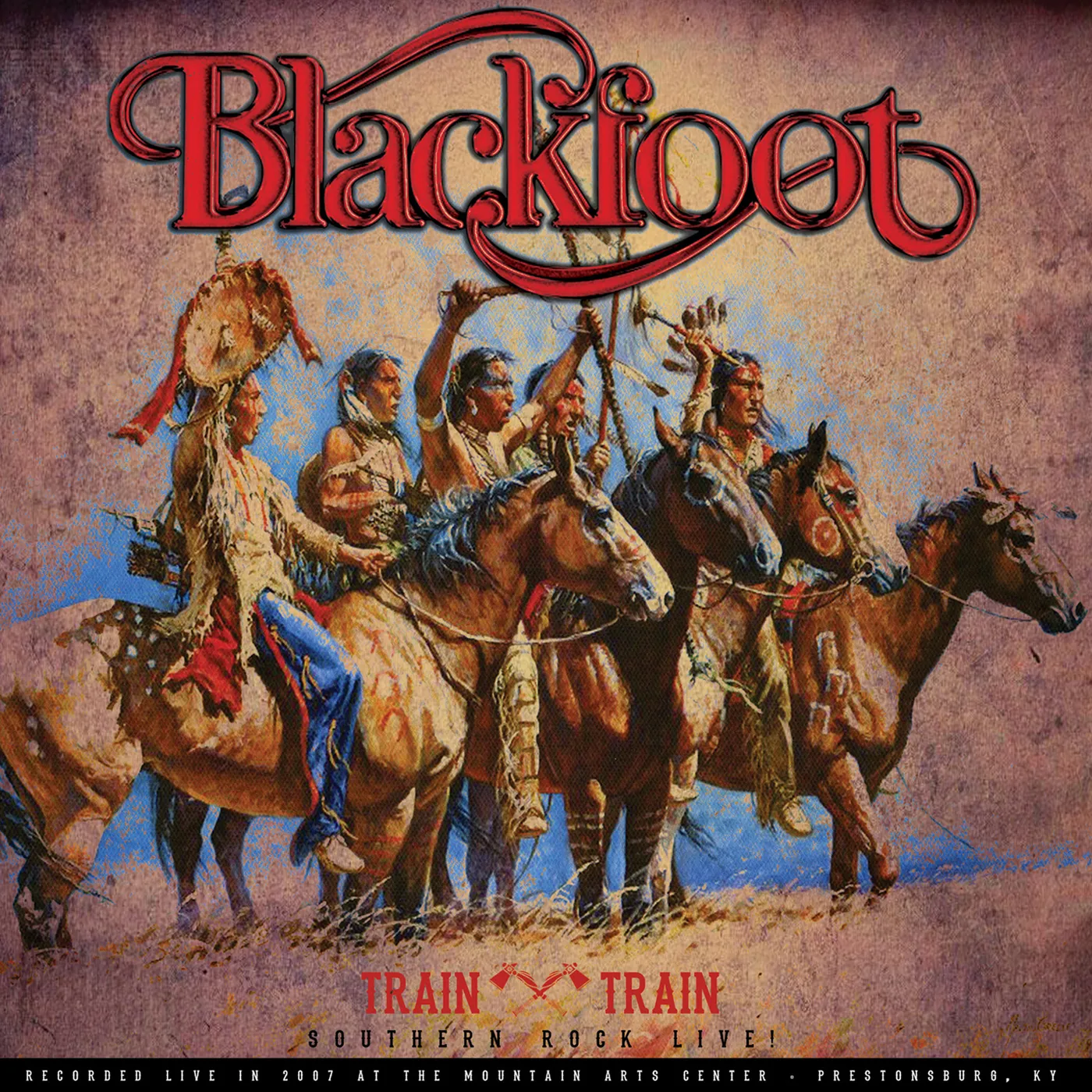 Blackfoot Train Train - Southern Rock Live! Vinyl Record