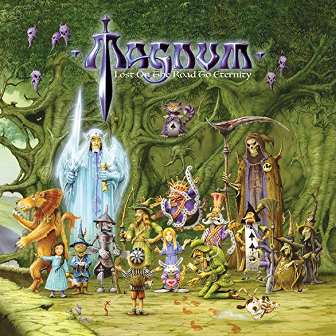 Magnum LOST ON THE ROAD TO ETERNITY CD