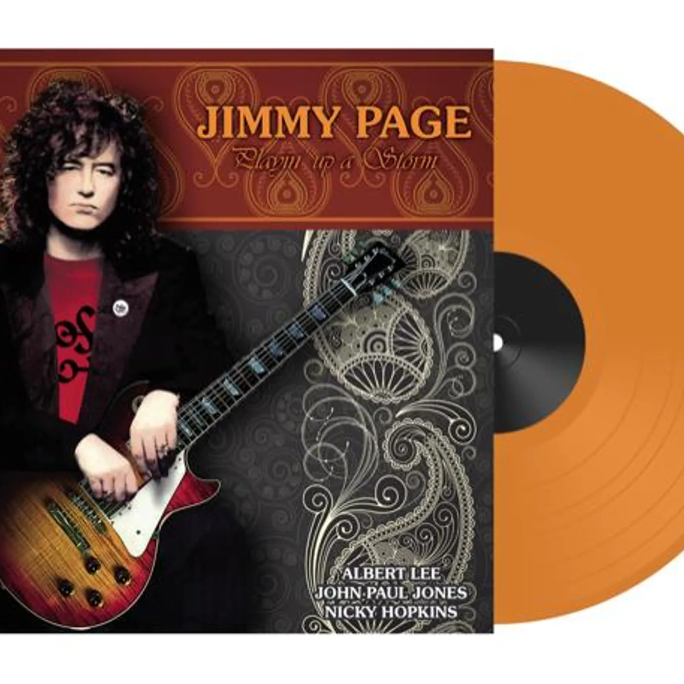 Jimmy Page PLAYIN UP A STORM Vinyl Record