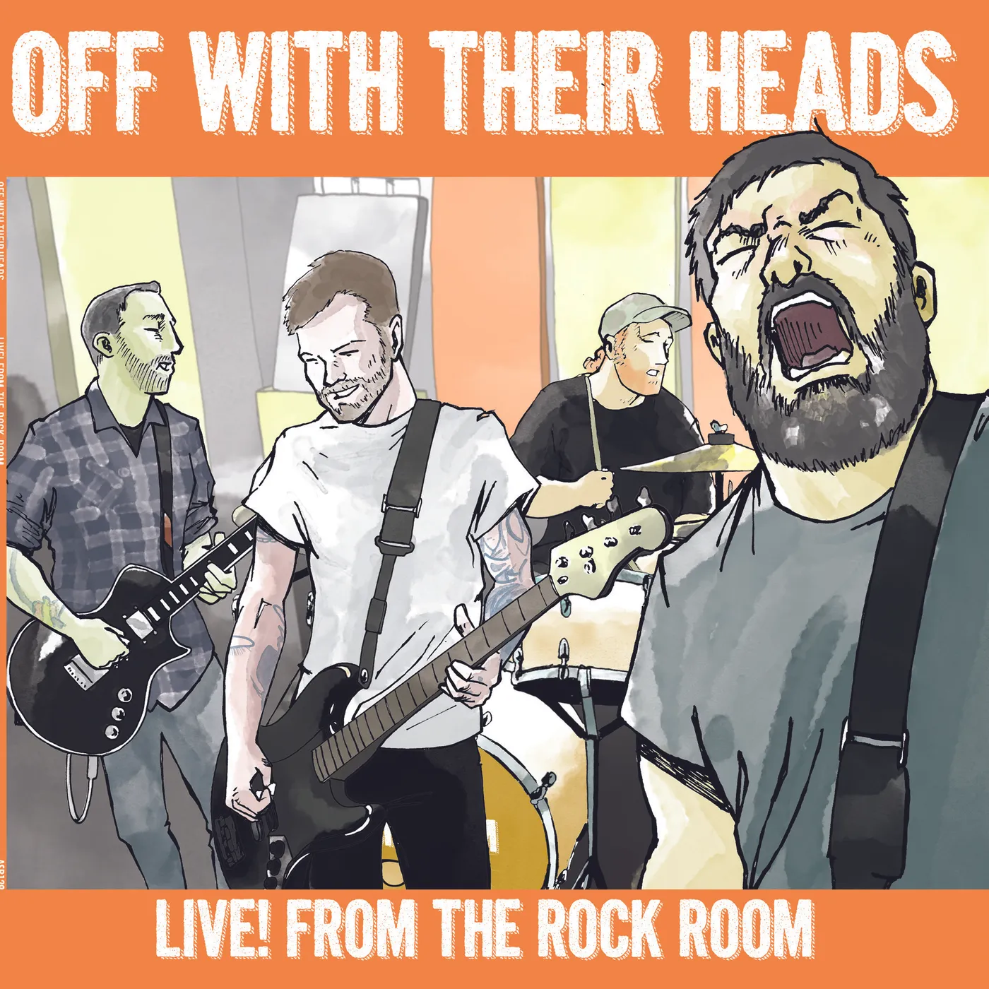 Off With Their Heads LIVE! FROM THE ROCK ROOM Vinyl Record