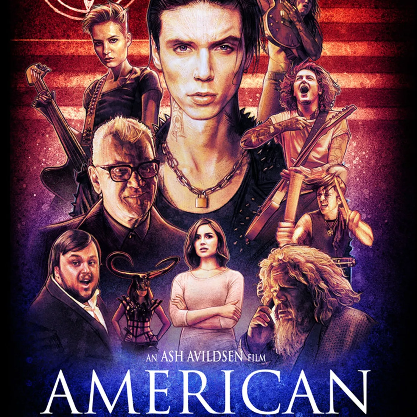 Relentless AMERICAN SATAN Blu-ray
