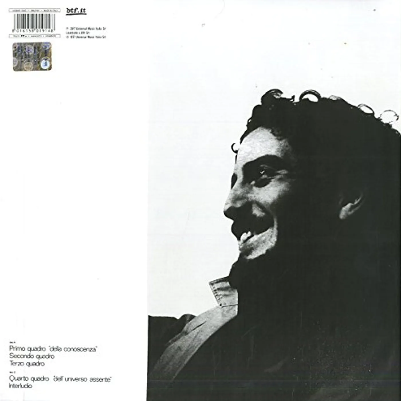 Luciano Cilio Dialoghi Del Presente Vinyl Record