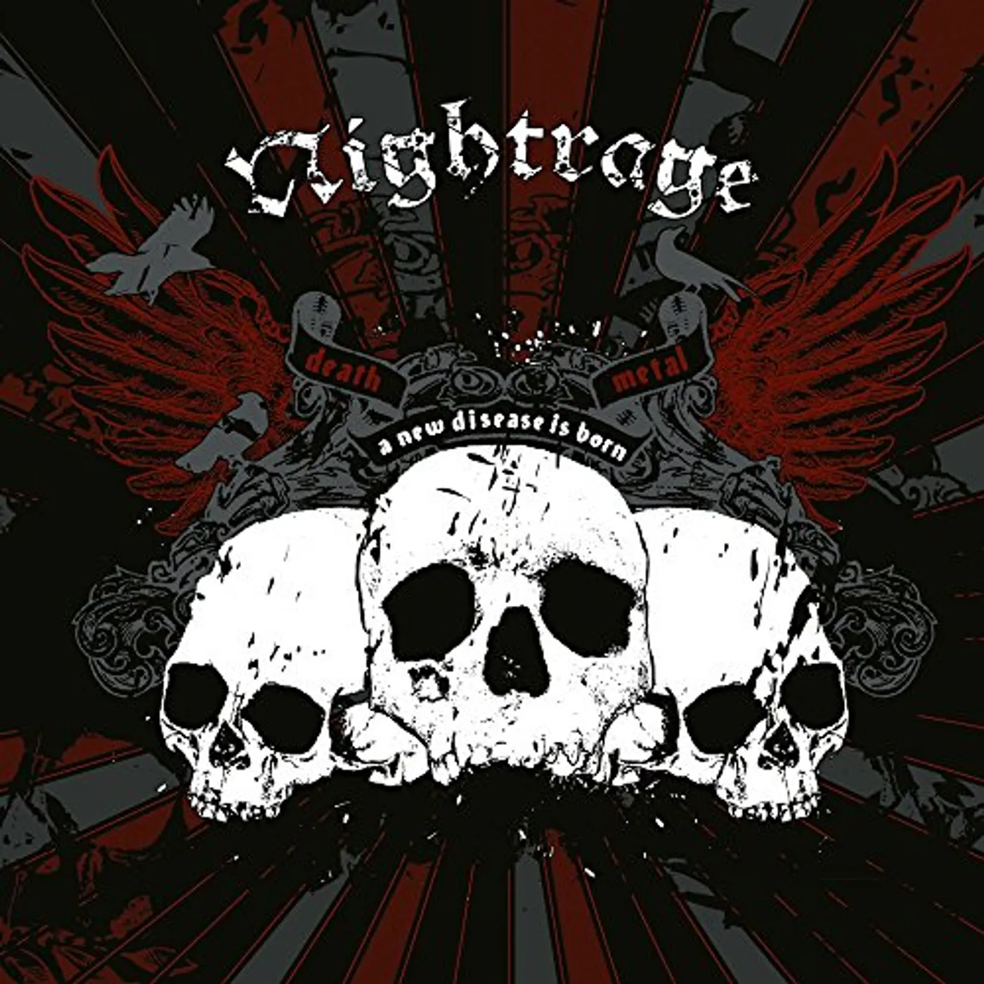 Nightrage NEW DISEASE IS BORN Vinyl Record