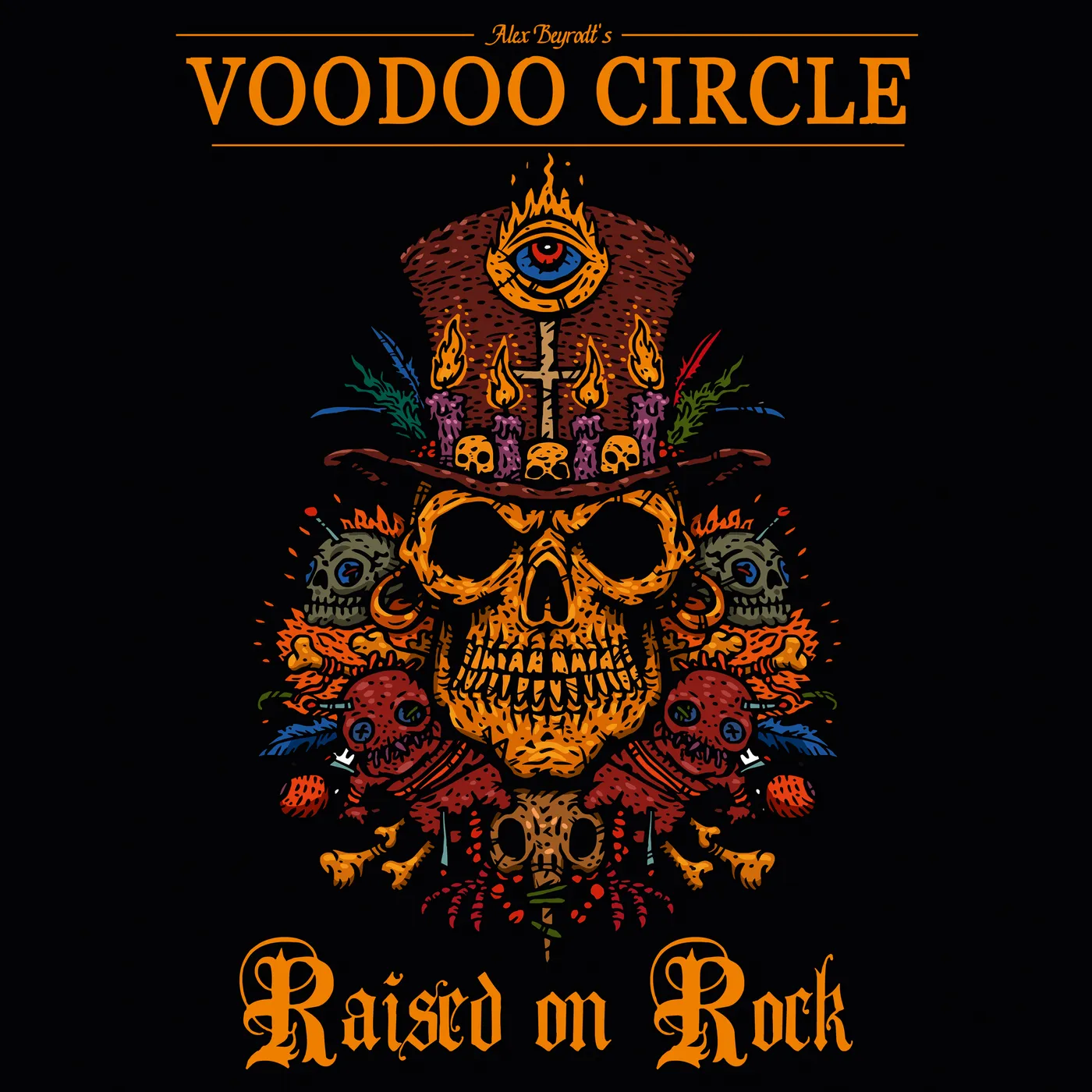 Voodoo Circle RAISED ON ROCK CD