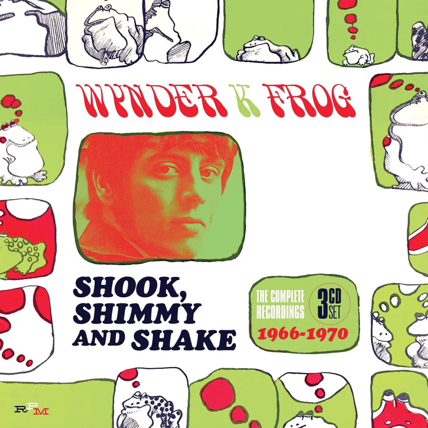 Wynder K. Frog SHOOK SHIMMY & SHAKE: COMPLETE RECORDINGS 1966-70 CD
