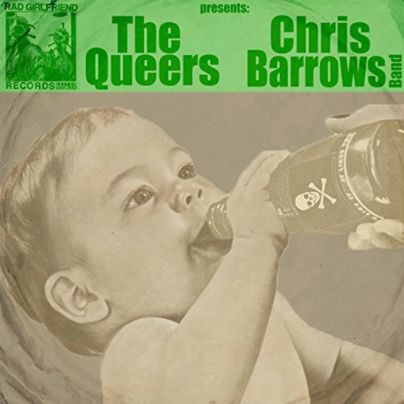 The Queers/Chris Barrows Vinyl Record