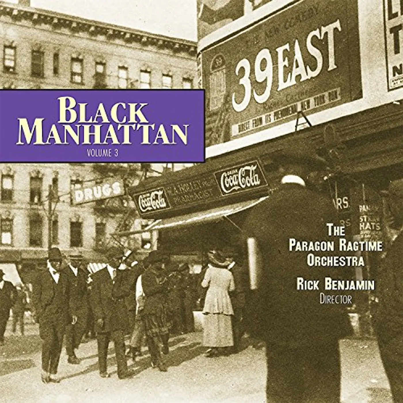 Rick Benjamin BLACK MANHATTAN 3 CD