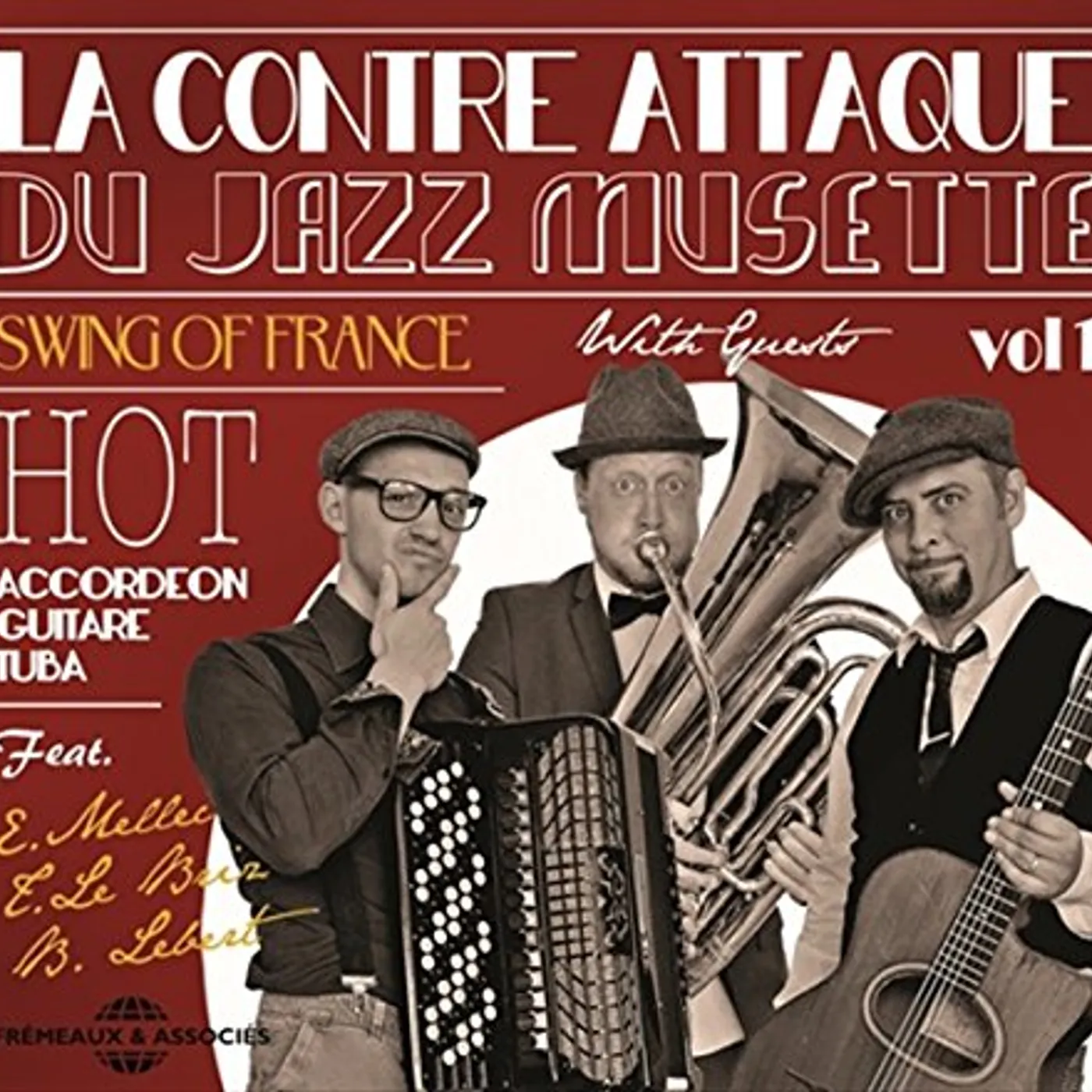 Tony Murena CONTRE ATTAQUE DU JAZZ MUSETTE 1 CD
