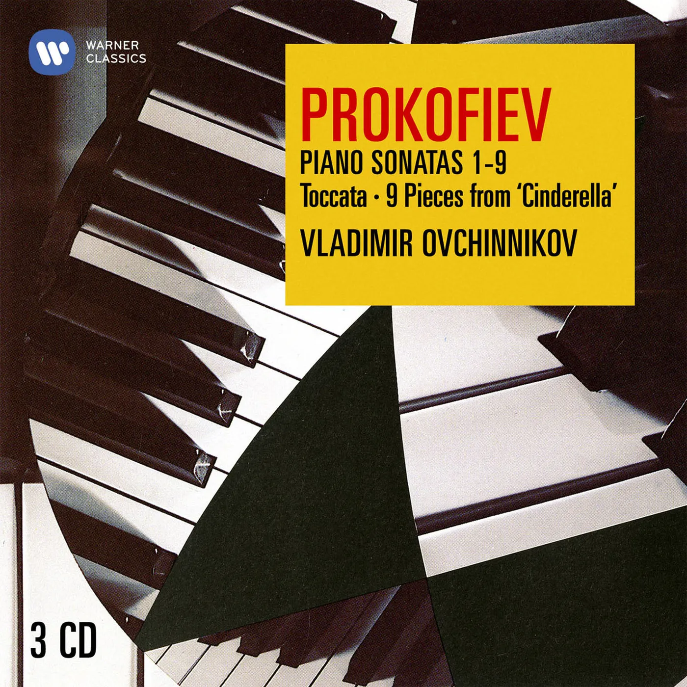 Vladimir Ovchinnikov PROKOFIEV: 9 PIANO SONATAS VISIONS FUGITIVES CD