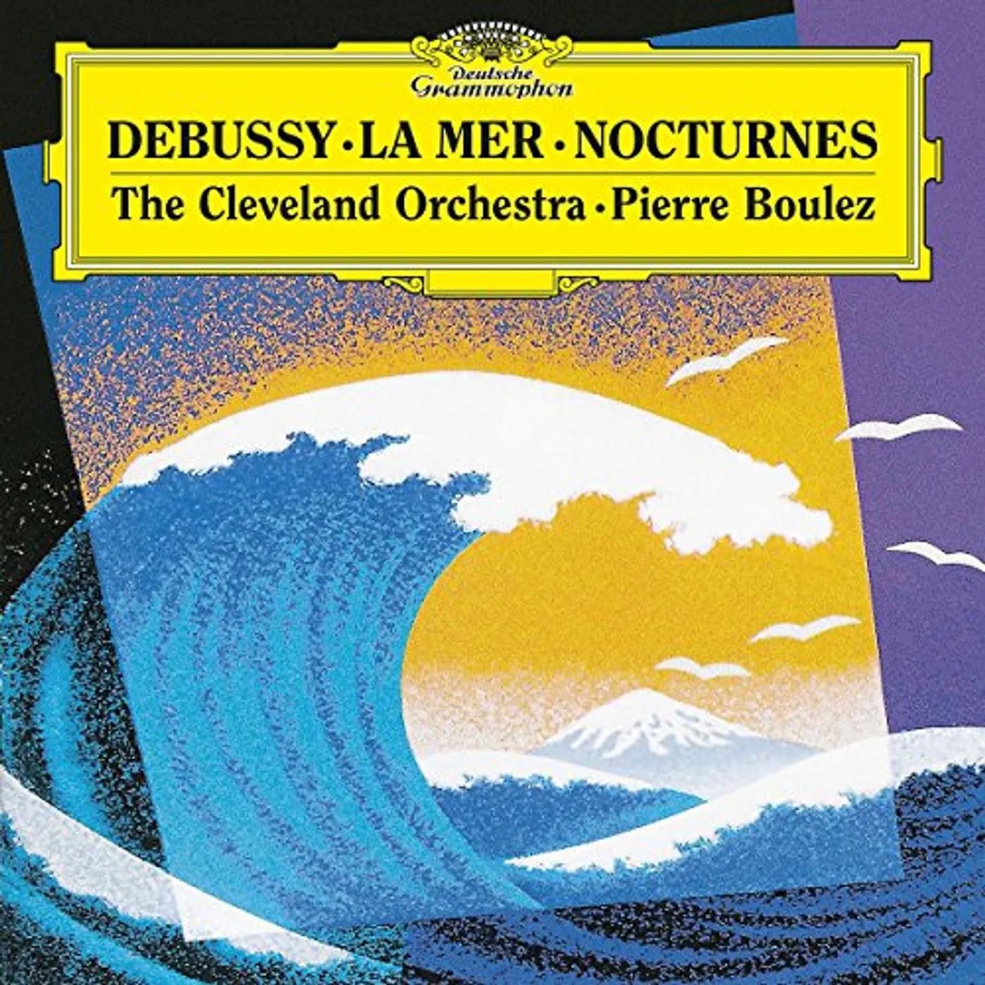 Debussy / Cleveland Orchestra / Boulez LA MER L 109 / NOCTURNES L 91 Vinyl Record
