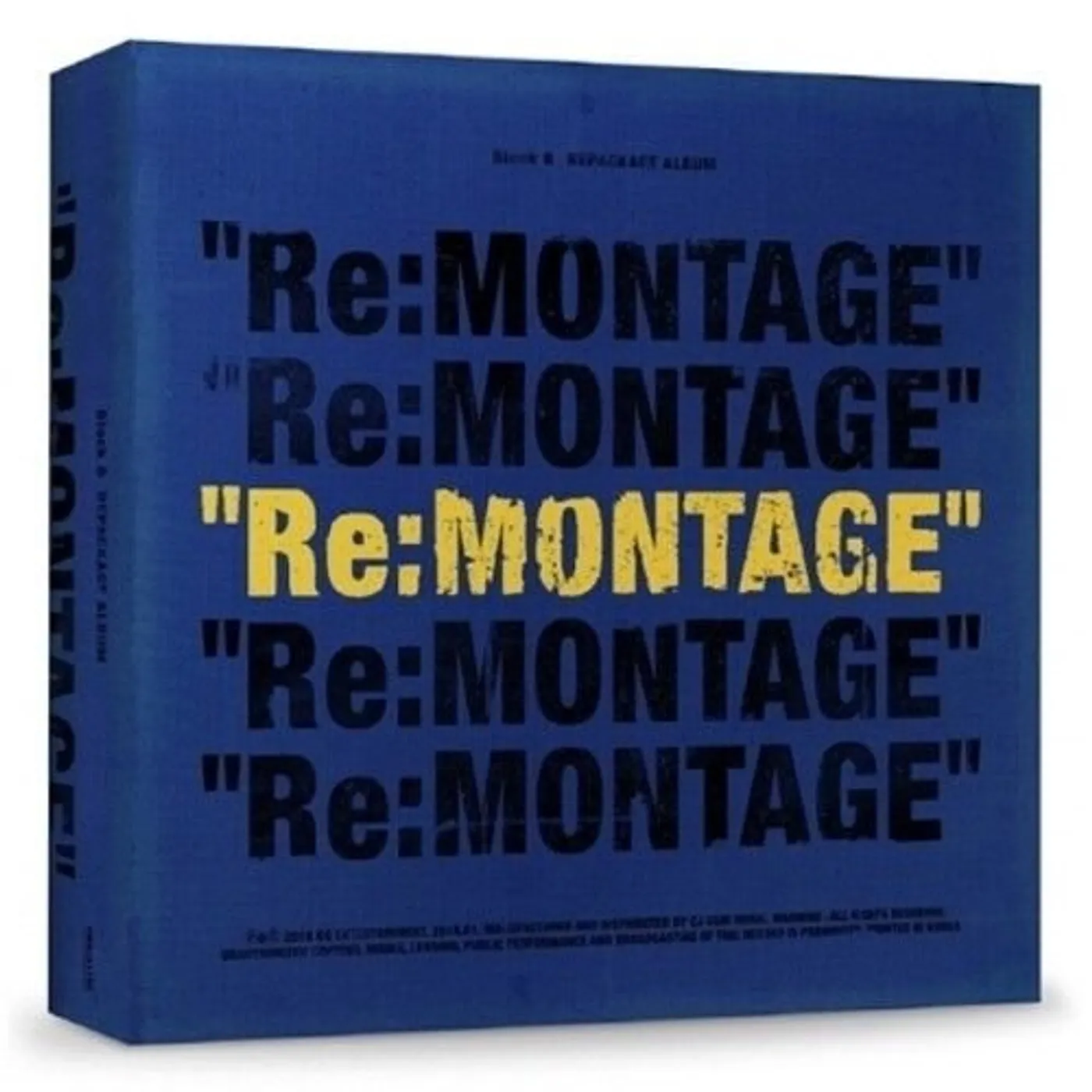 Block B RE:MONTAGE CD