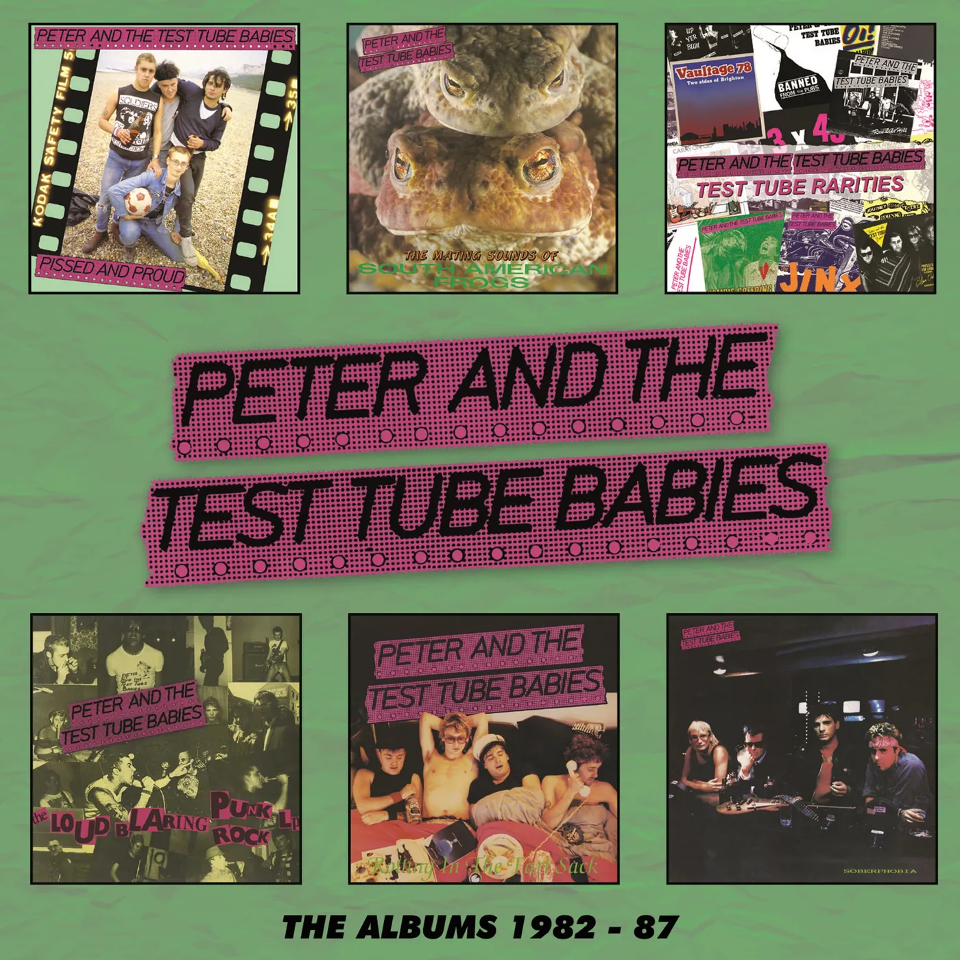 Peter and the Test Tube Babies ALBUMS 1982-1987 CD