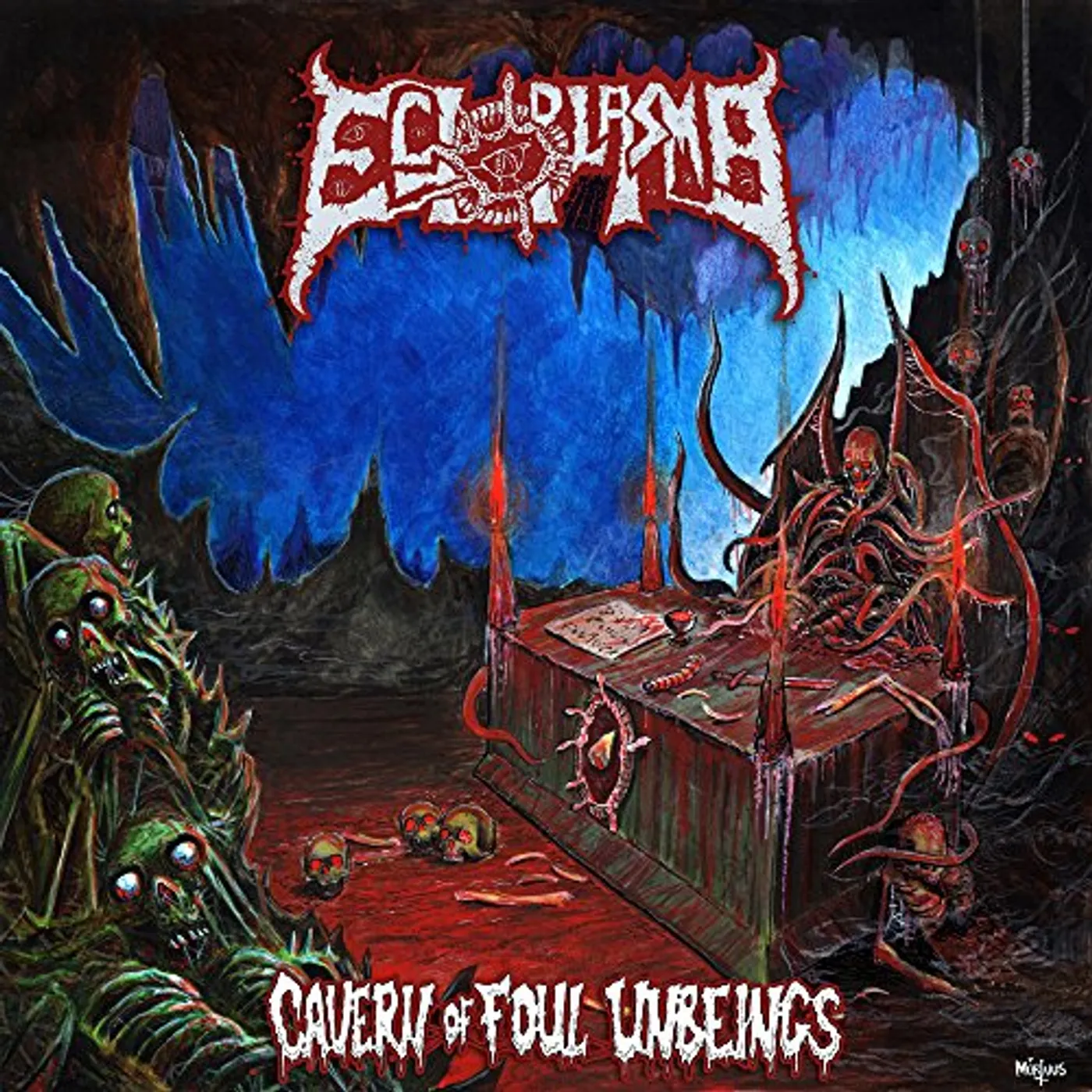 Ectoplasma CAVERN OF FOUL UNBEINGS CD