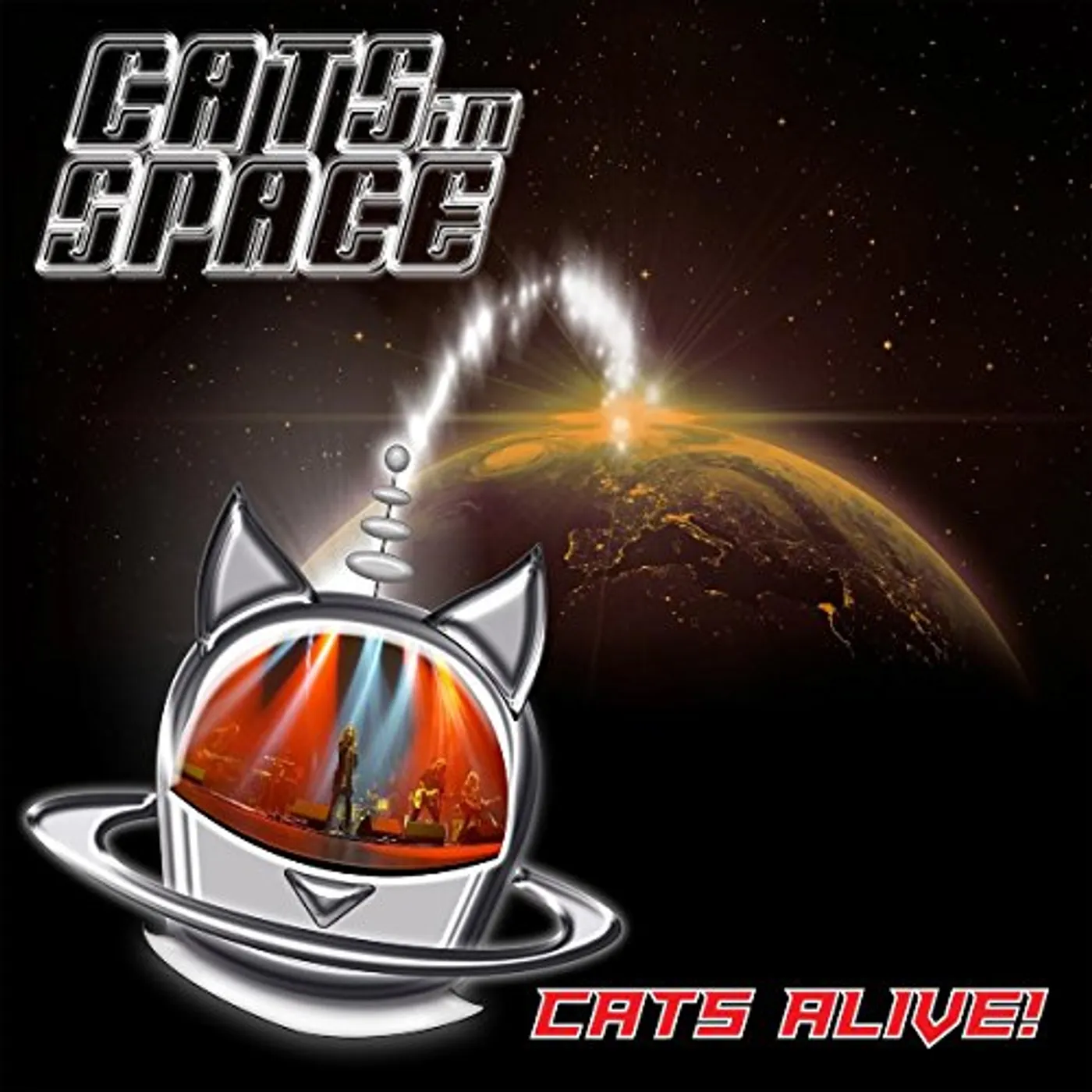 Cats in Space CATS ALIVE Vinyl Record