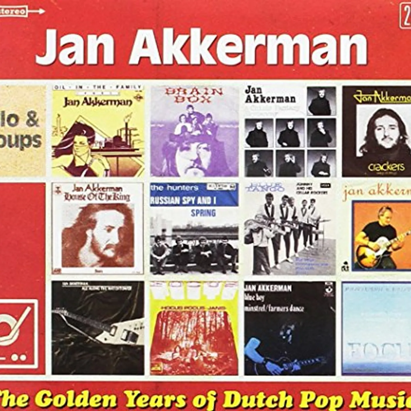Jan Akkerman GOLDEN YEARS OF DUTCH POP MUSIC / SOLO & GROUPS CD