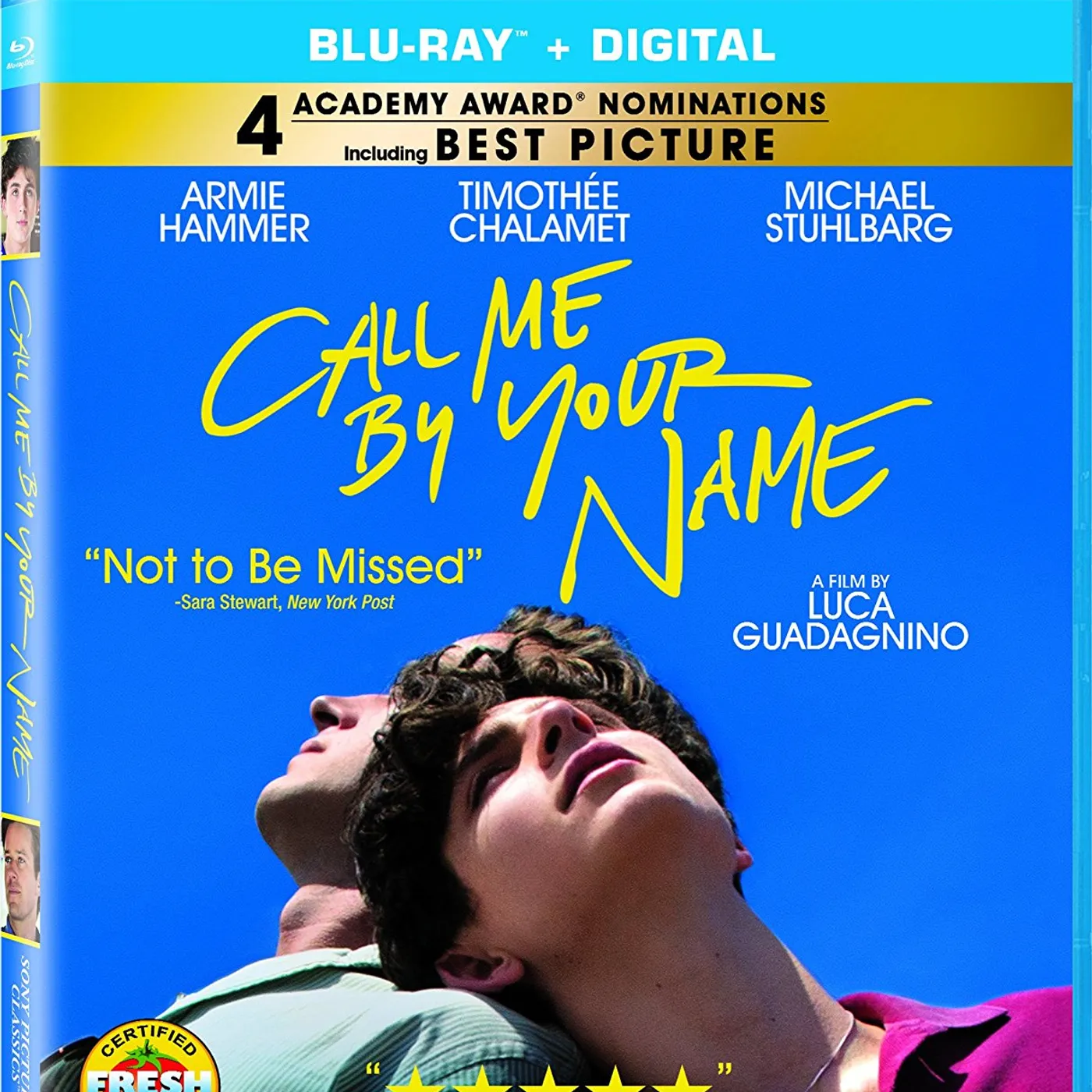 Call Your Name By Me Blu-ray