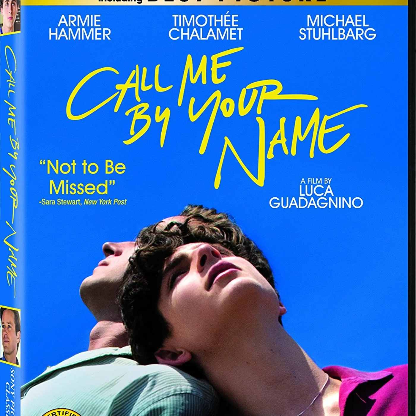 Call Your Name By Me DVD
