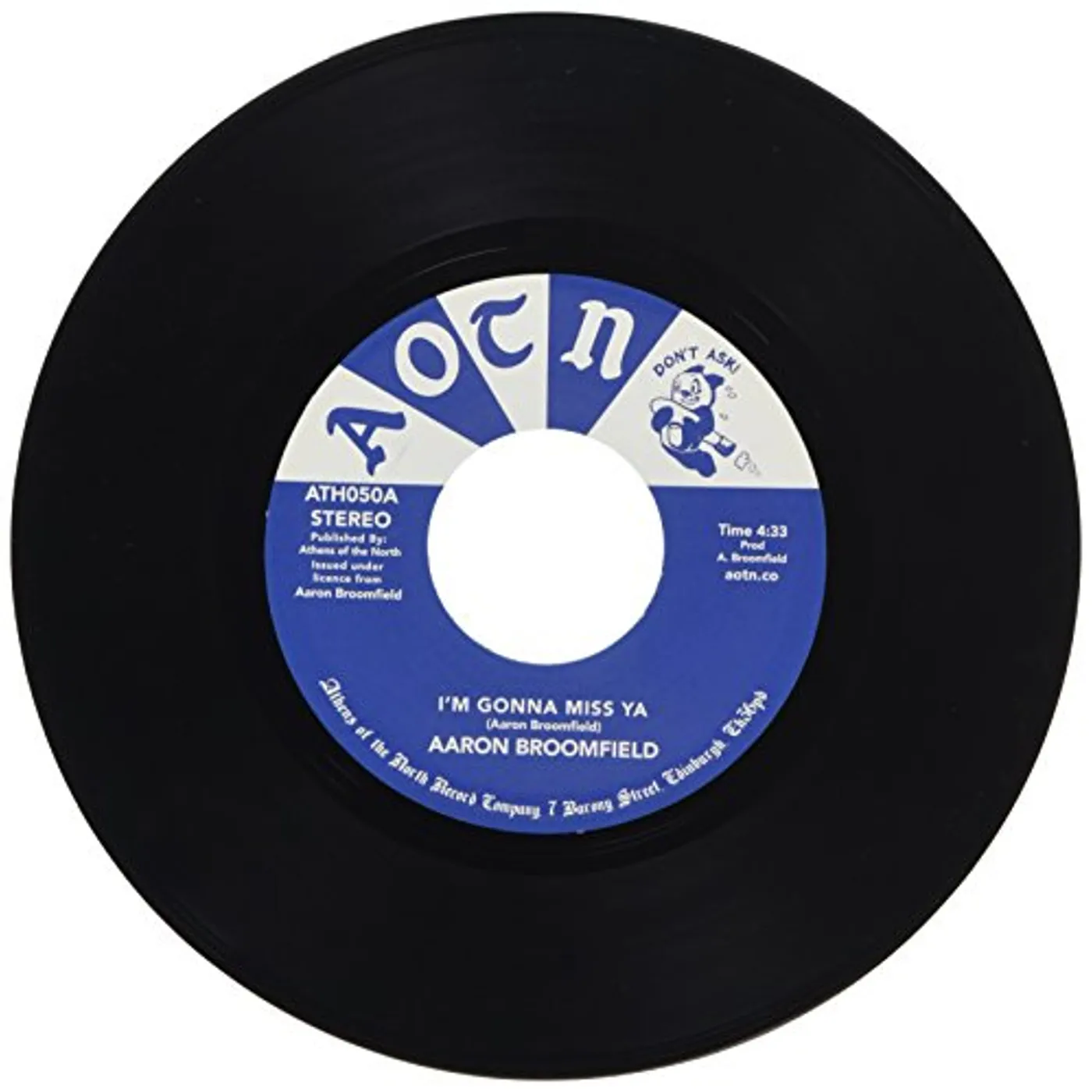 Aaron Broomfield I'm Gonna Mis Ya Vinyl Record