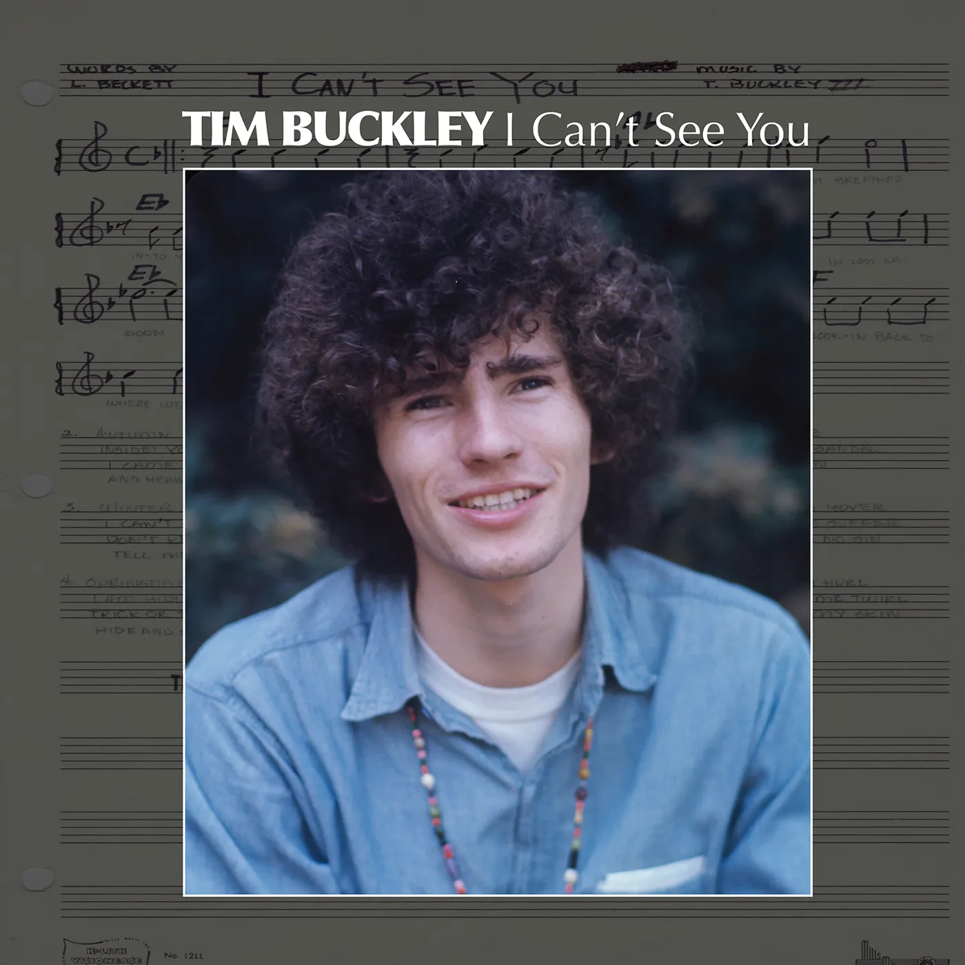 Tim Buckley I Can't See You Vinyl Record