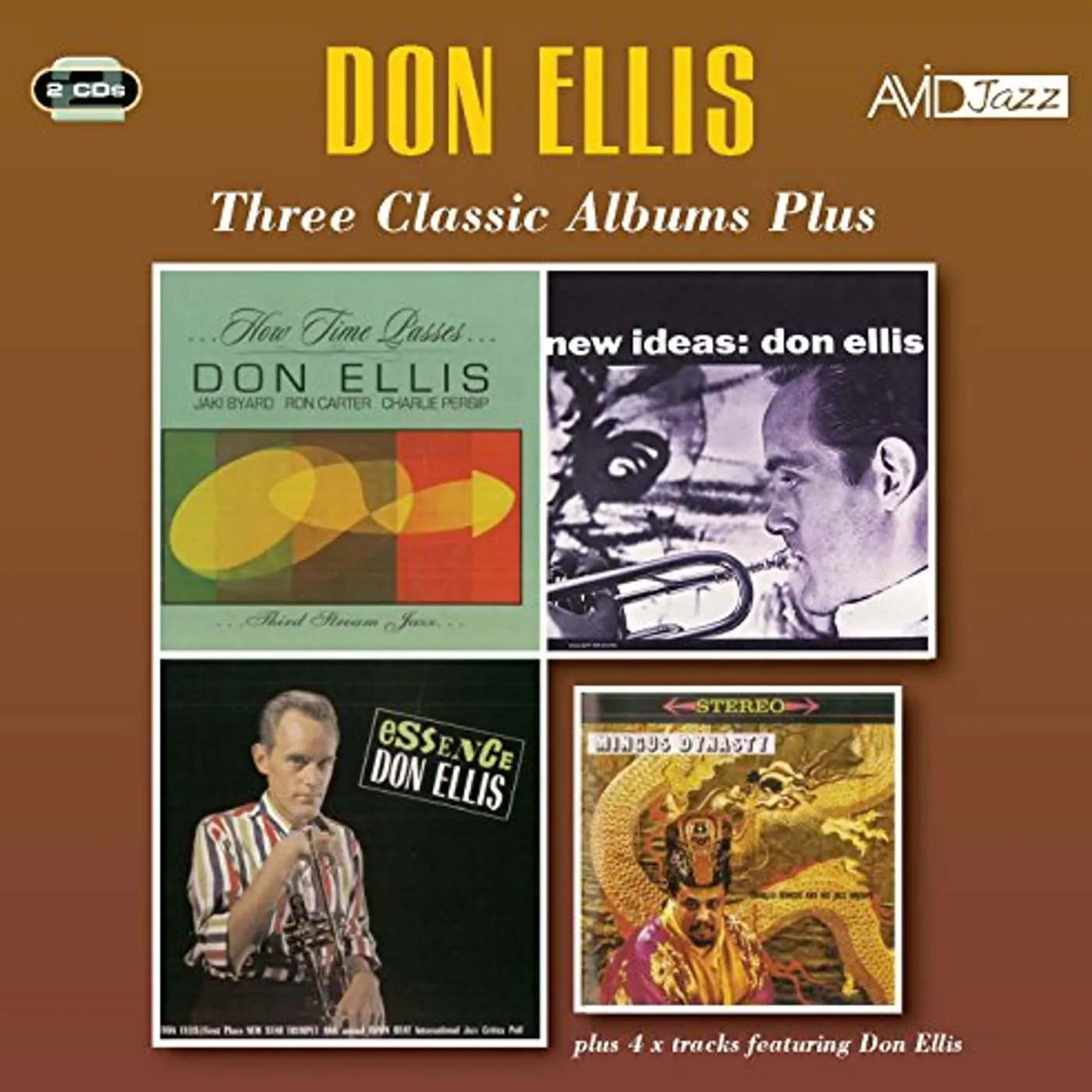Don Ellis HOW TIME PASSES / NEW IDEAS / ESSENCE CD