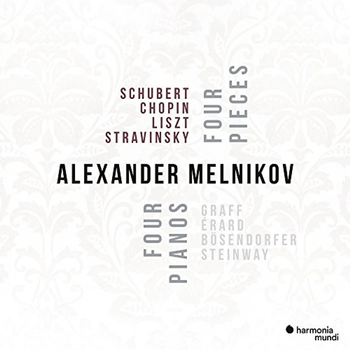 Alexander Melnikov FOUR PIECES - FOUR PIANOS CD