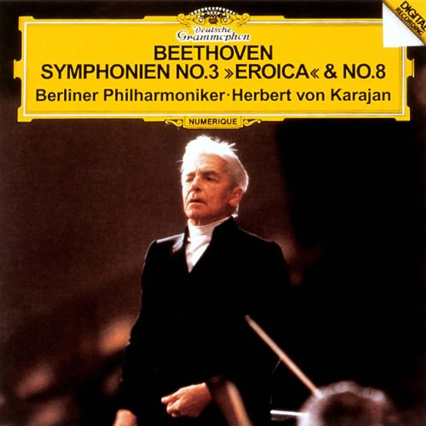 Beethoven / Herbert Von Karajan BEETHOVEN: SYMPHONIES 3 EROICA CD