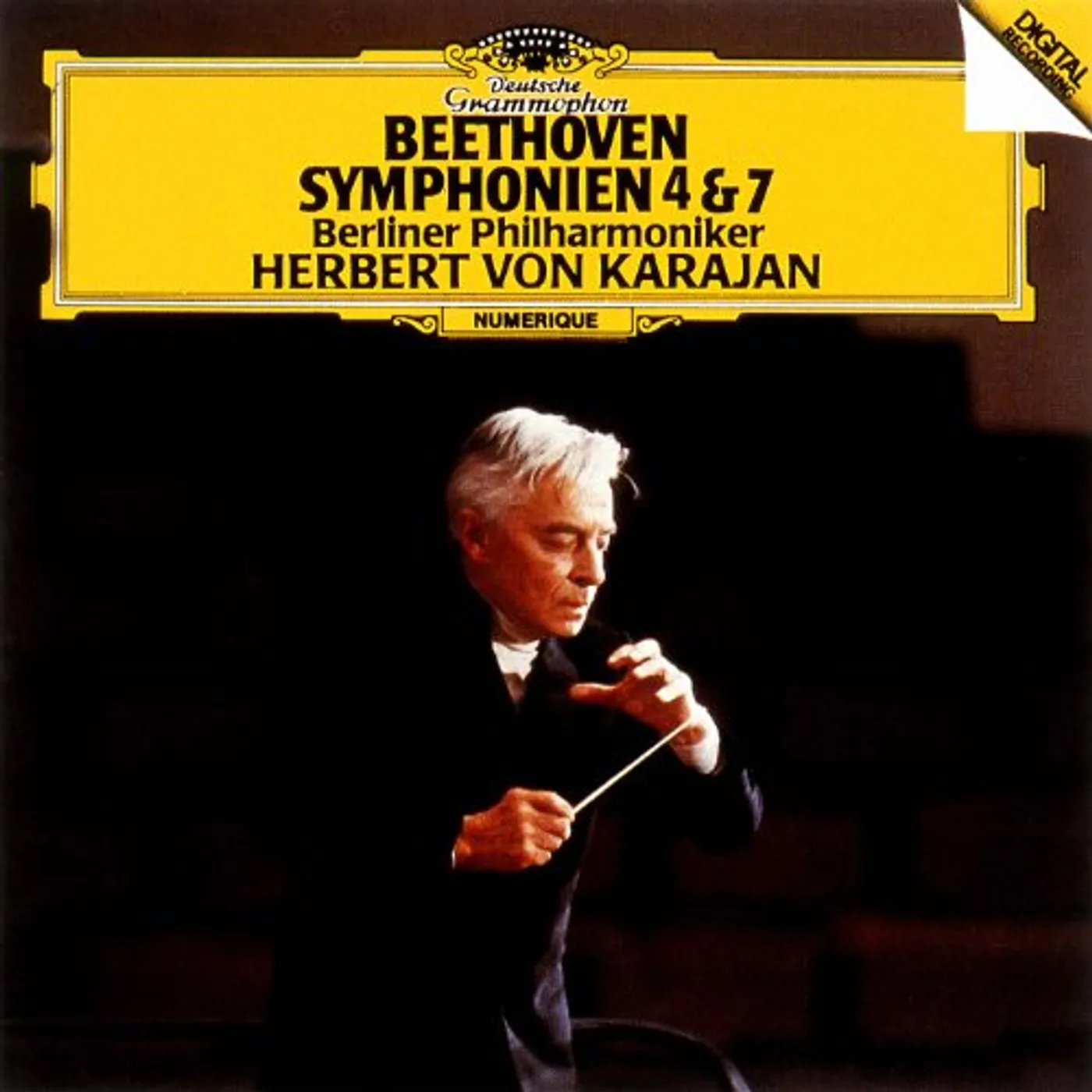 Beethoven / Herbert Von Karajan BEETHOVEN: SYMPHONIES 4 & 7 CD