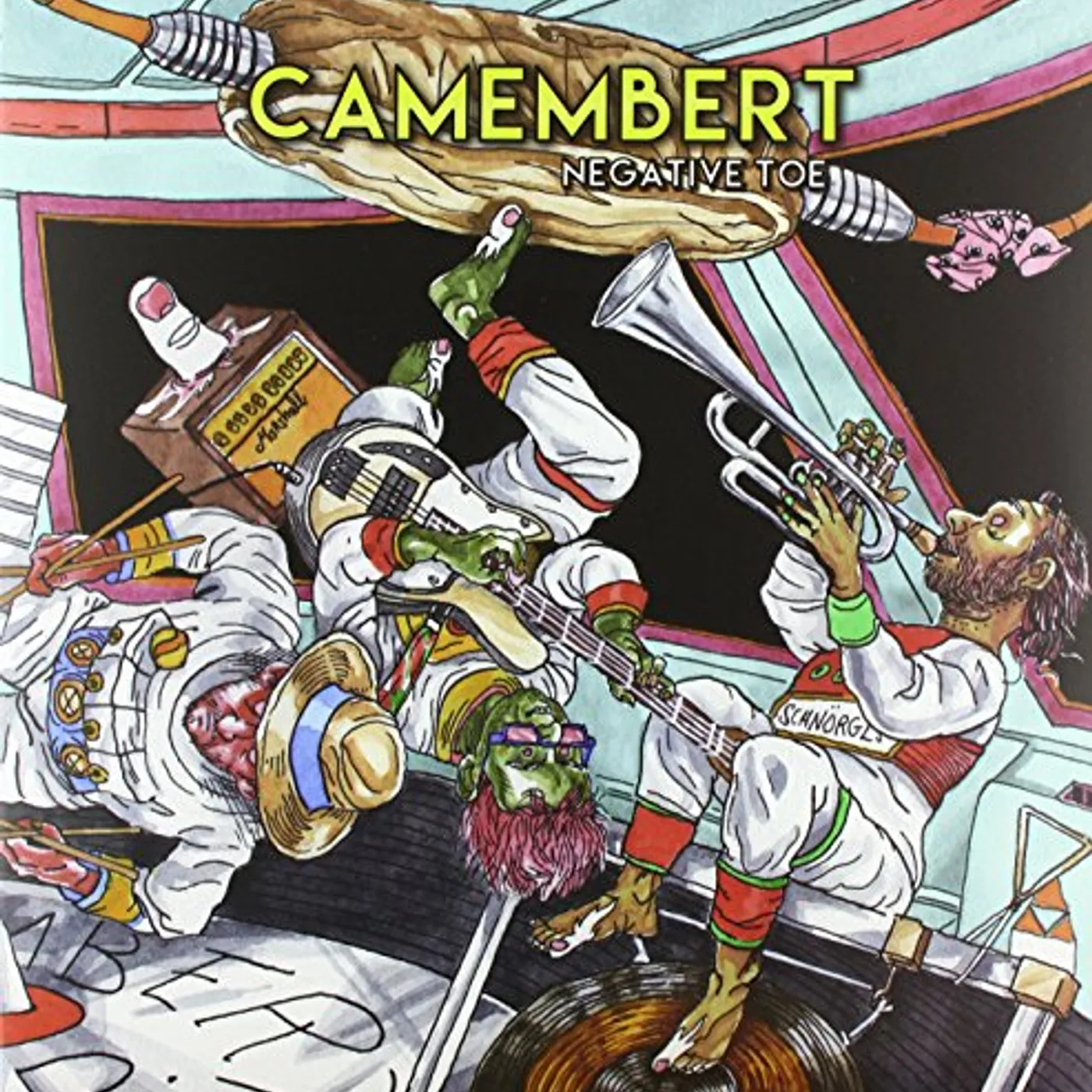 Camembert Negative Toe Vinyl Record