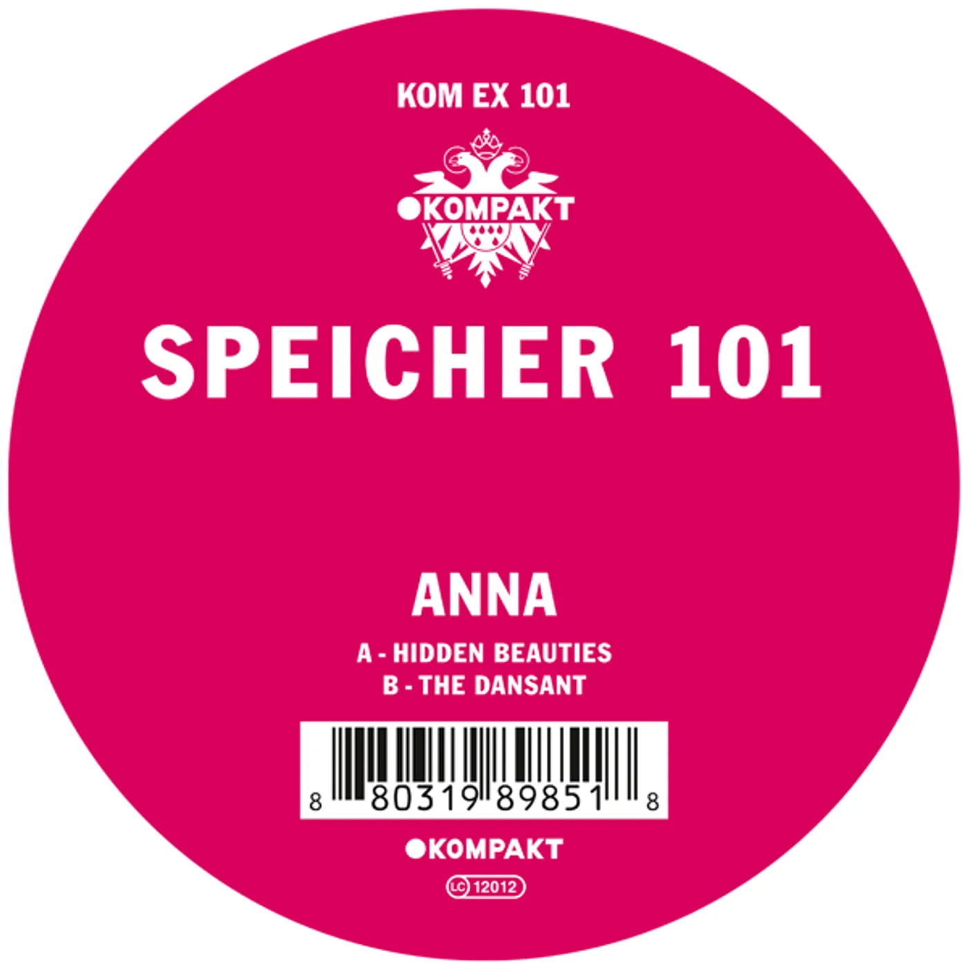 ANNA  Speicher 101 Vinyl Record