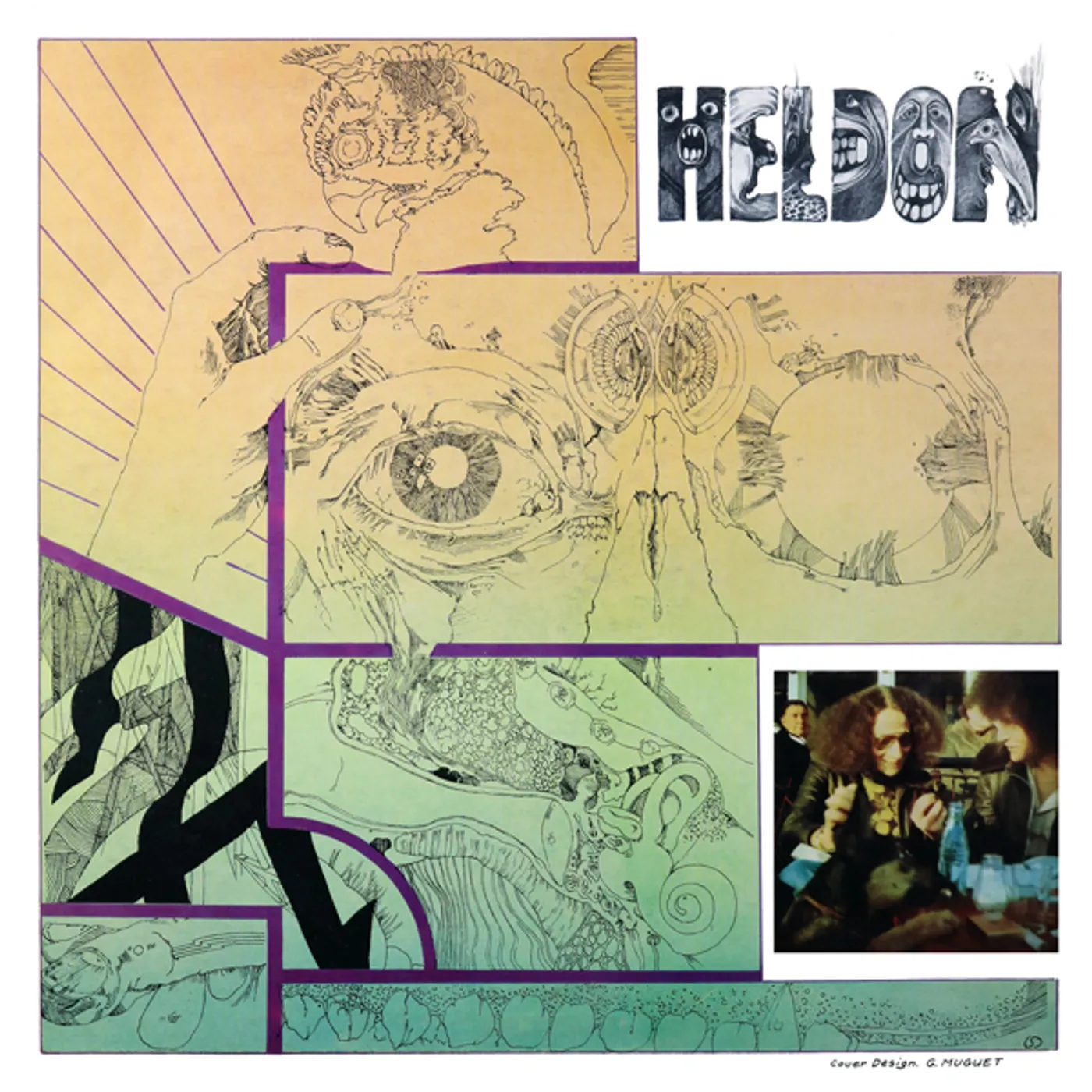 Heldon Electronique Guerilla Vinyl Record