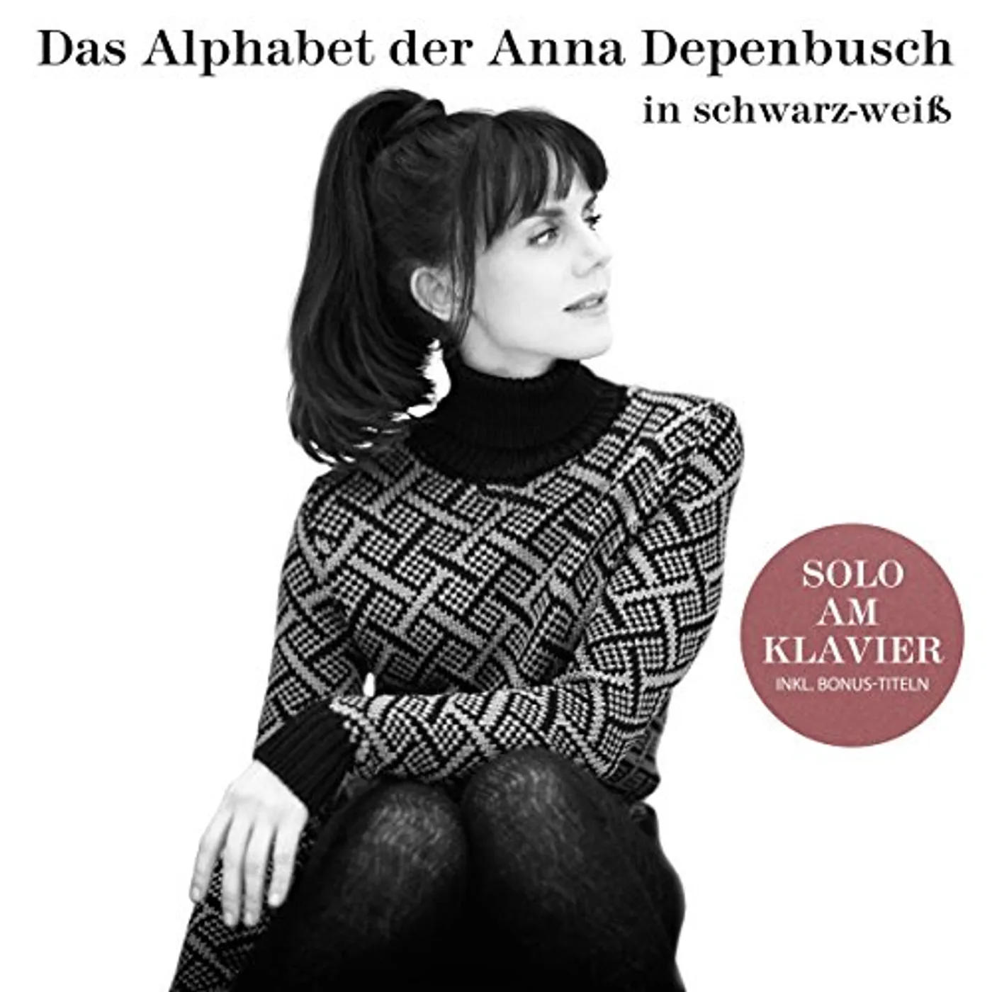 DAS ALPHABET DER ANNA DEPENBUSCH IN SCHWARZ-WEISS CD