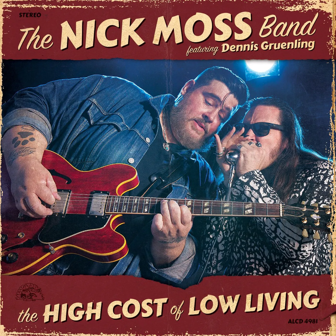 Nick Moss HIGH COST OF LOW LIVING CD