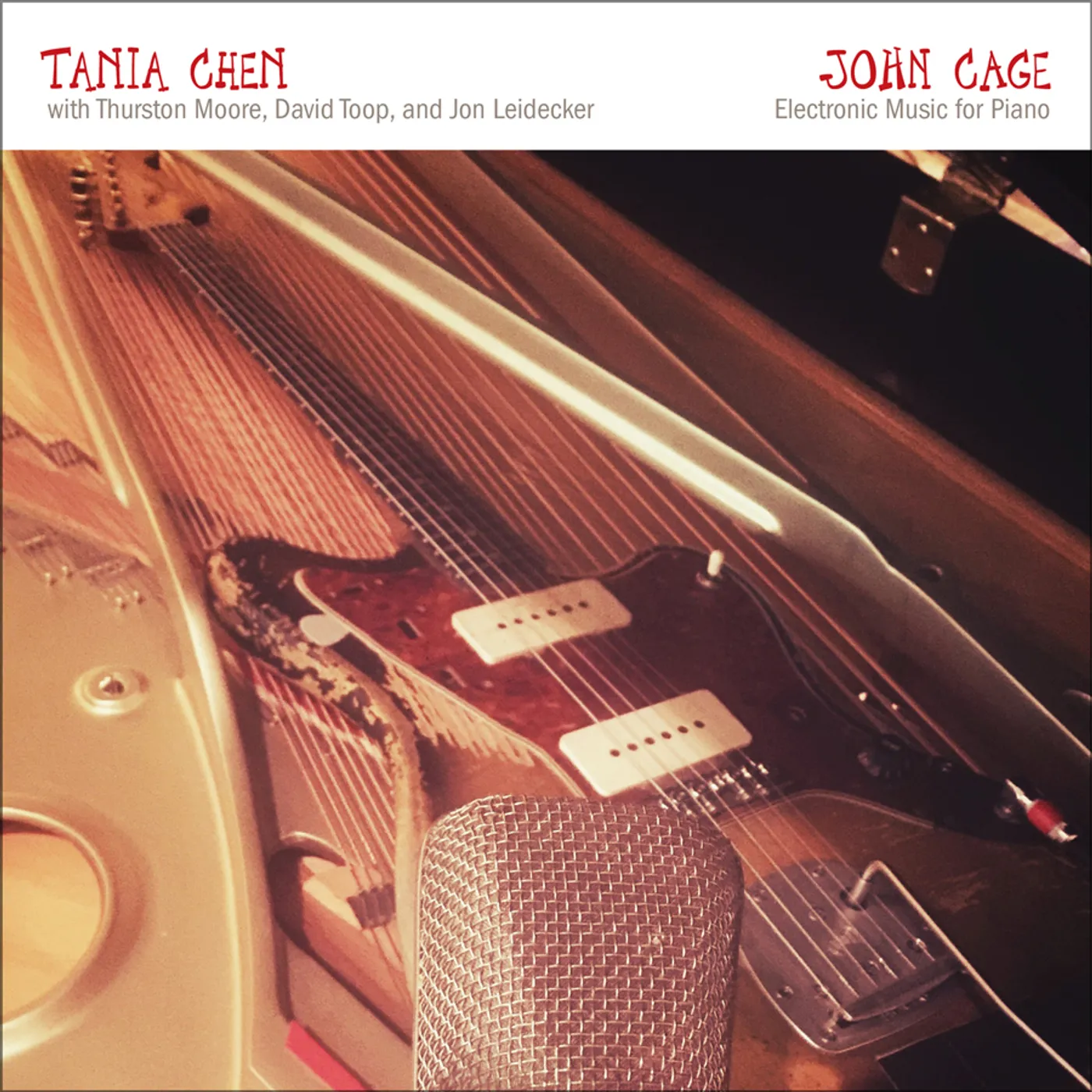 Tania Chen JOHN CAGE: ELECTRONIC MUSIC FOR PIANO CD