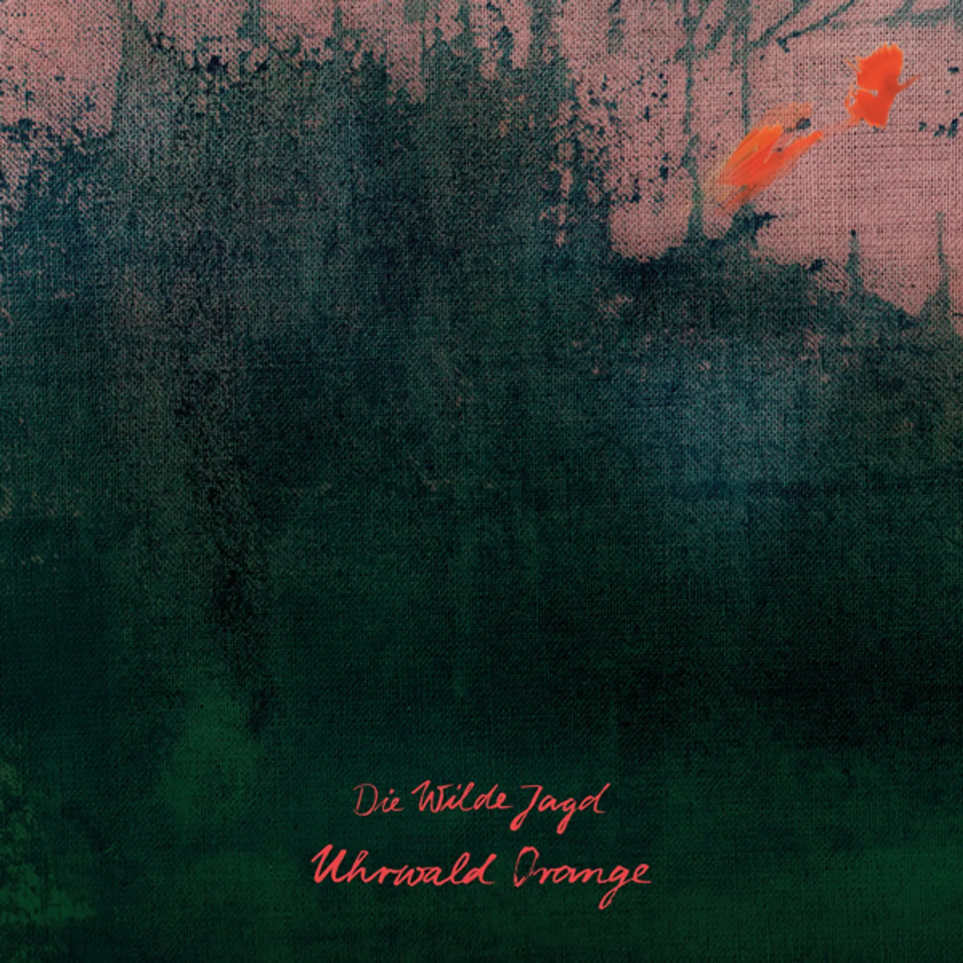 Die Wilde Jagd Uhrwald Orange Vinyl Record
