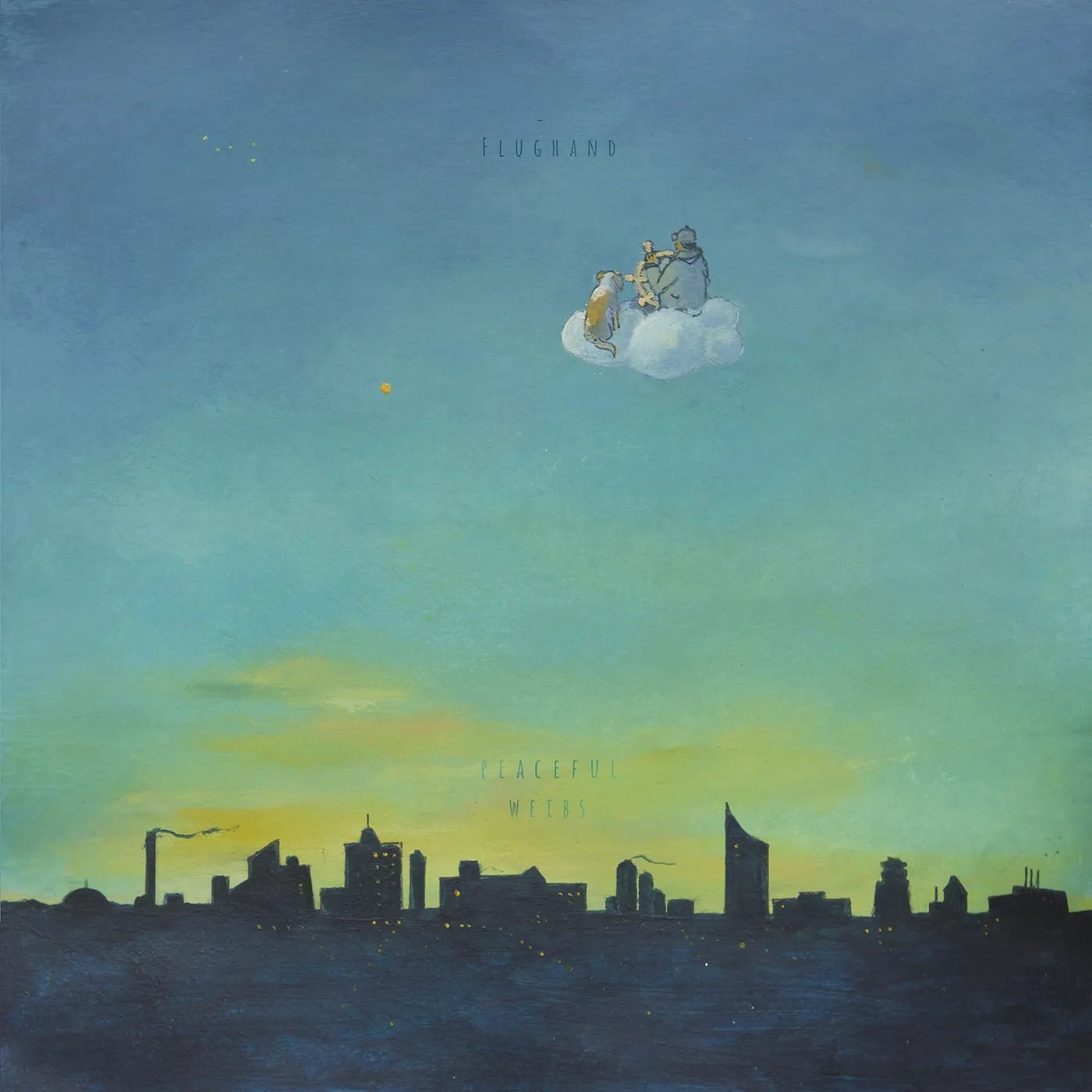 Flughand peaceful weibs Vinyl Record