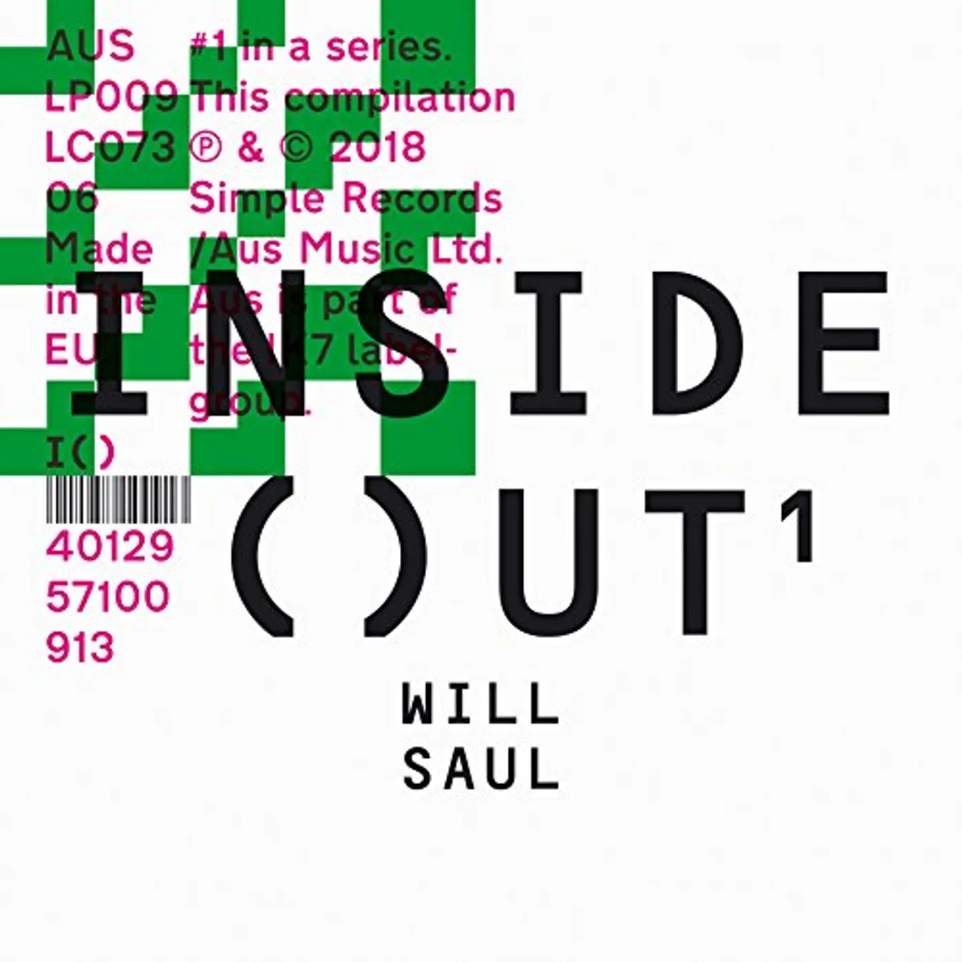 Will Saul Inside Out Vinyl Record