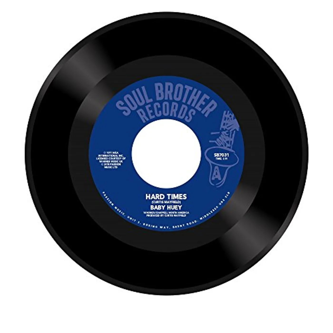 Baby Huey HARD TIMES / LISTEN TO ME Vinyl Record