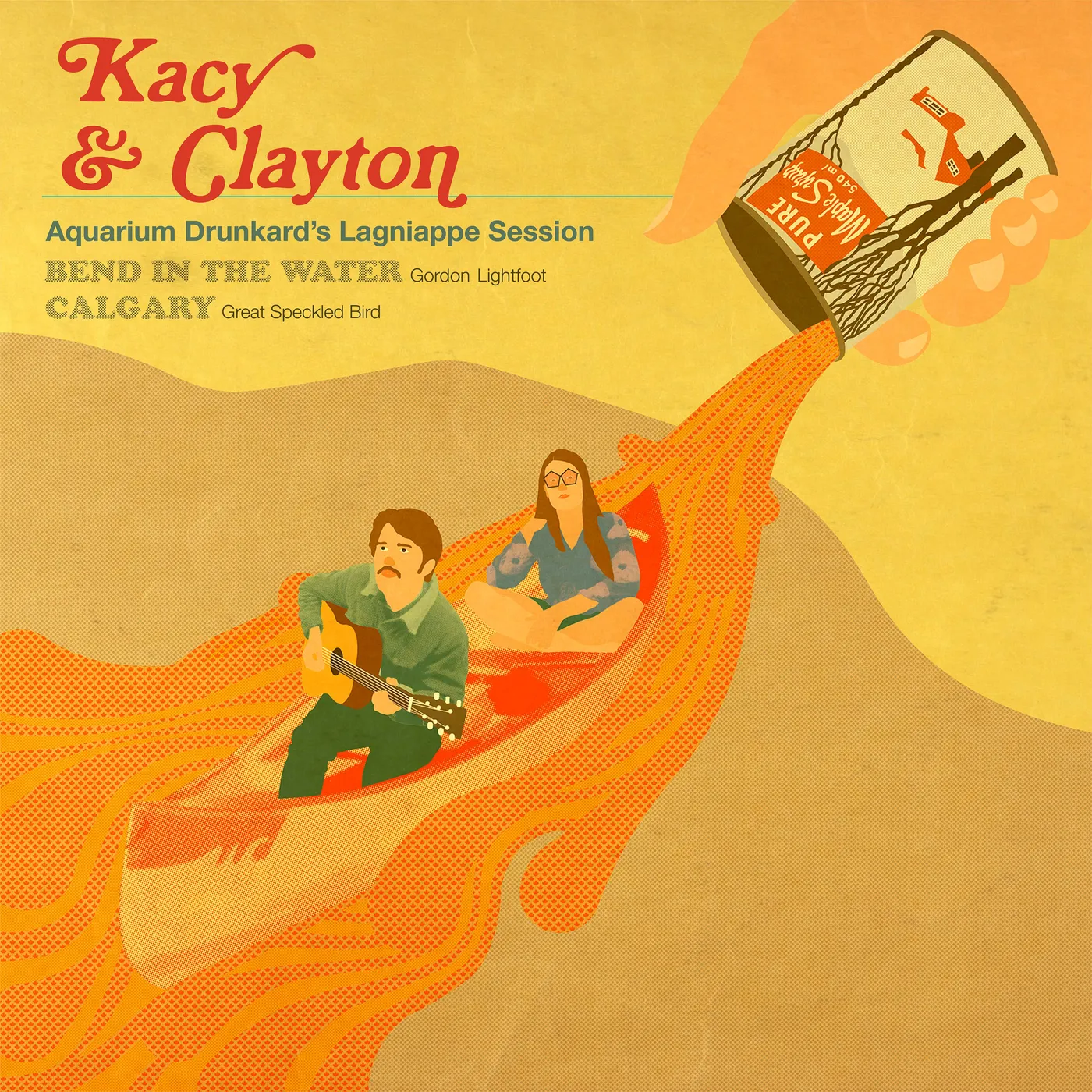 Kacy & Clayton Aquarium Drunkard's Lagniappe Session Vinyl Record