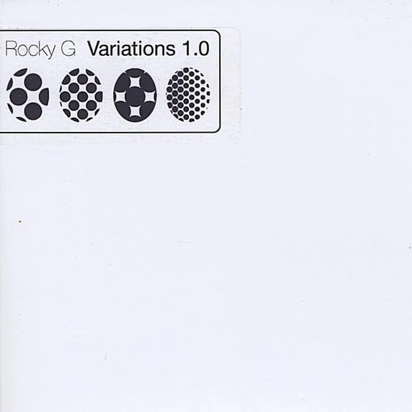 Rocky G VARIATIONS 1 CD