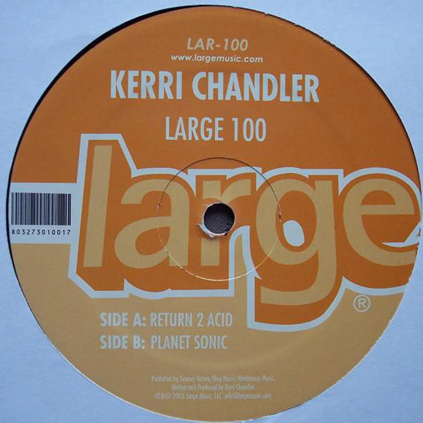 Kerri Chandler Return 2 Acid Vinyl Record