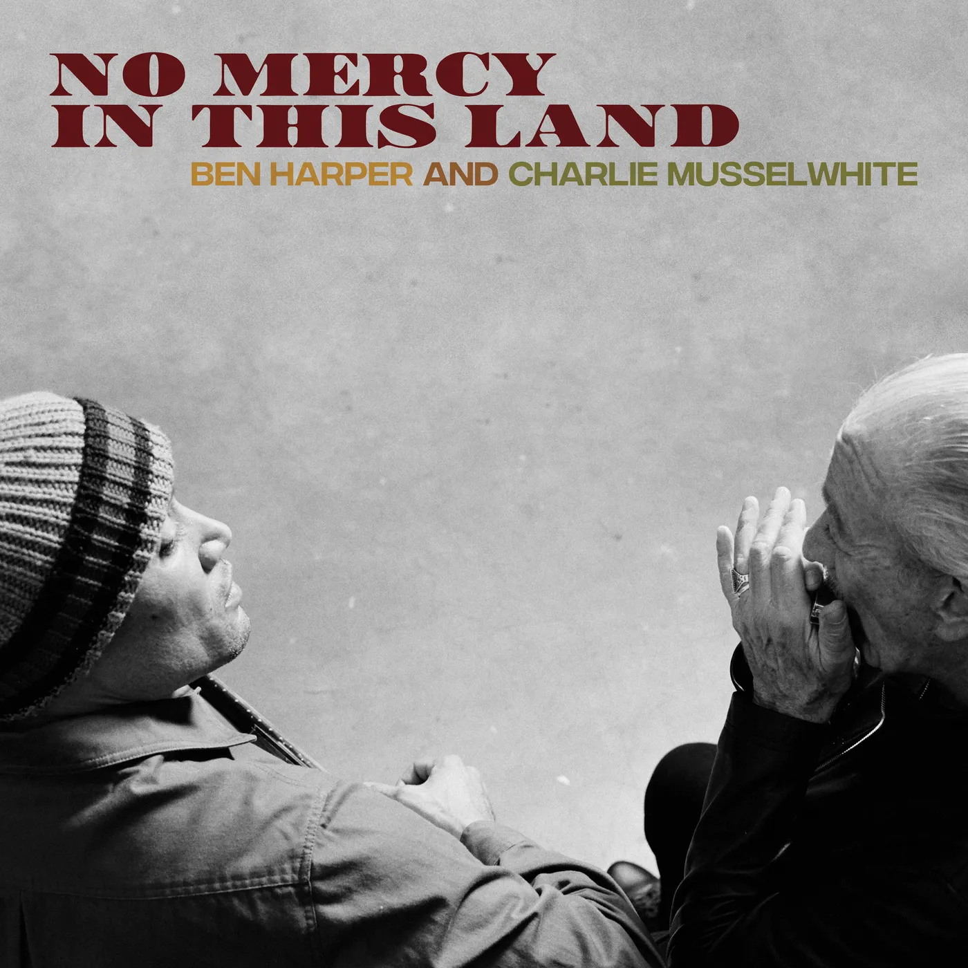 Ben Harper with Charlie Musselwhite NO MERCY IN THIS LAND CD