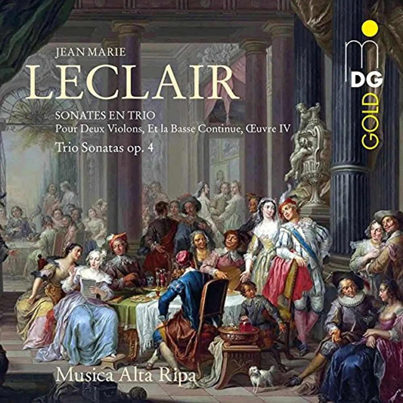 Musica Alta Ripa LECLAIR: TRIO SONATAS OP. 4 CD