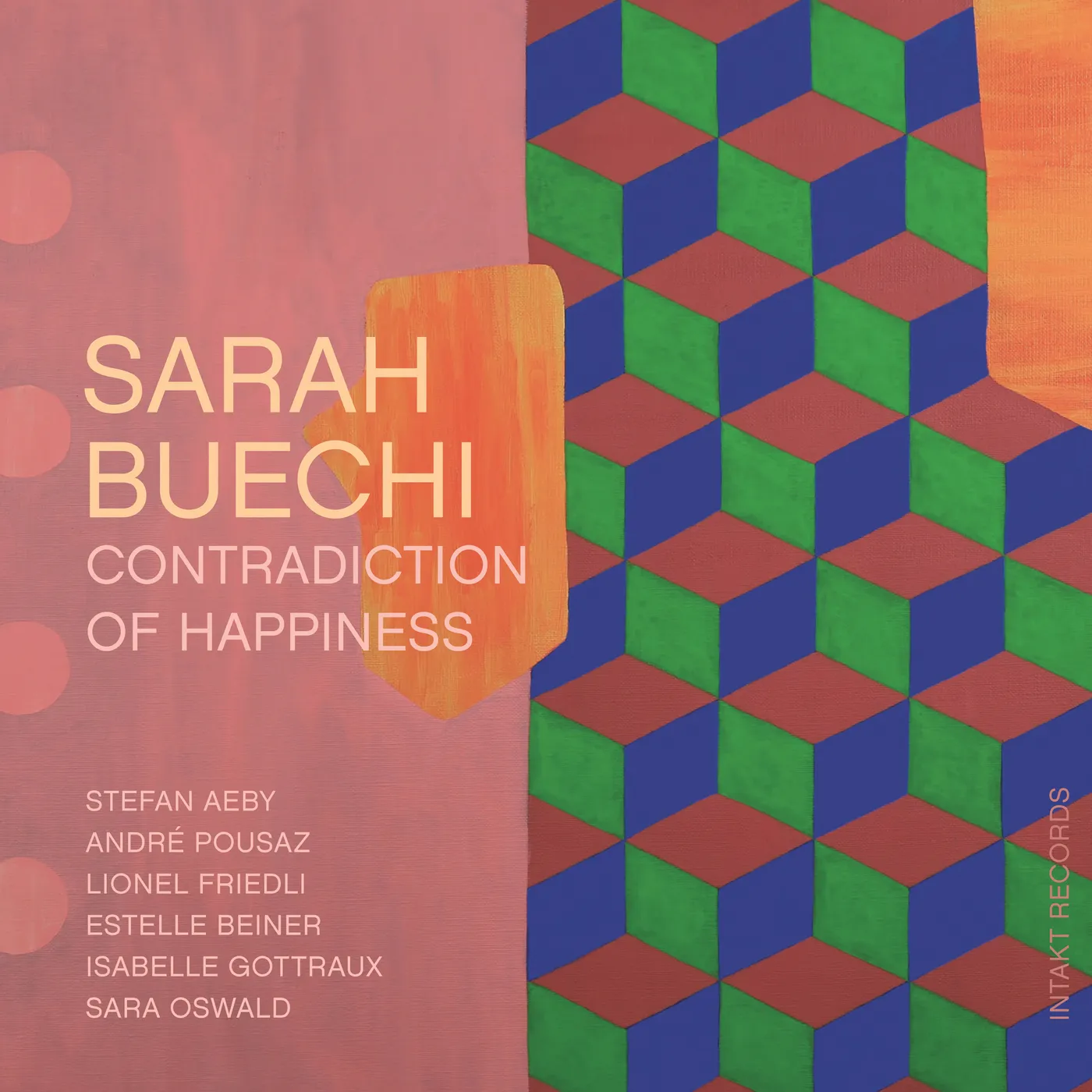 Sarah Buechi CONTRADICTION OF HAPPINESS CD