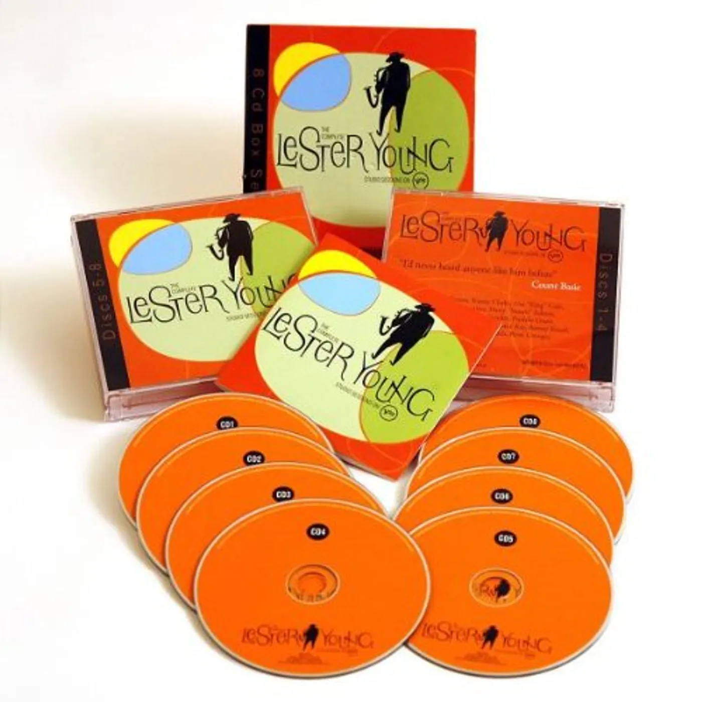 Lester Young COMPLETE STUDIO SESSIONS ON VERVE CD