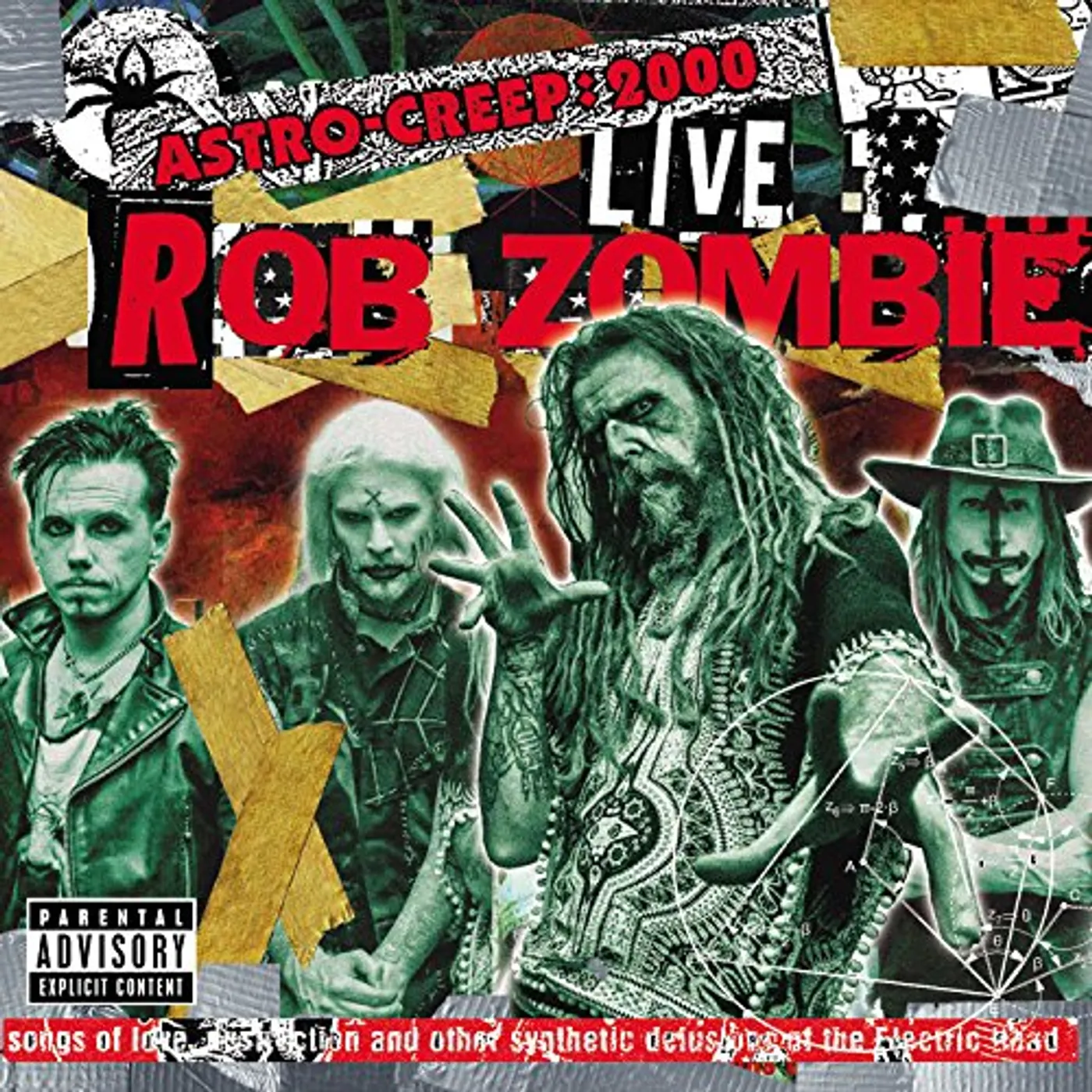Rob Zombie ASTRO-CREEP: 2000 LIVE SONGS OF LOVE DESTRUCTION Vinyl Record