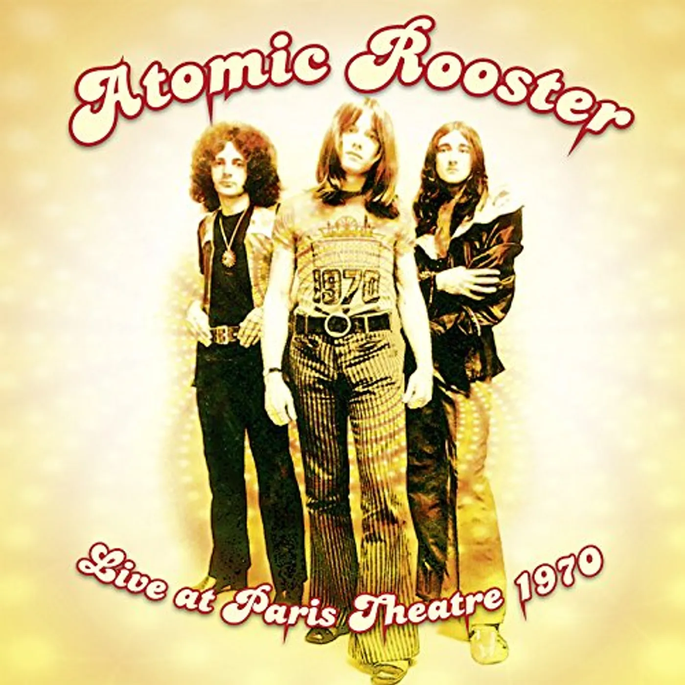 Atomic Rooster LIVE AT PARIS THEATRE 1970 Vinyl Record