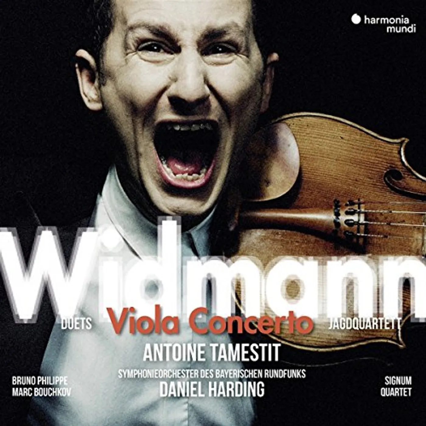 Antoine Tamestit WIDMANN: VIOLA CONCERTO, JAGDQUARTETT, DUETS CD